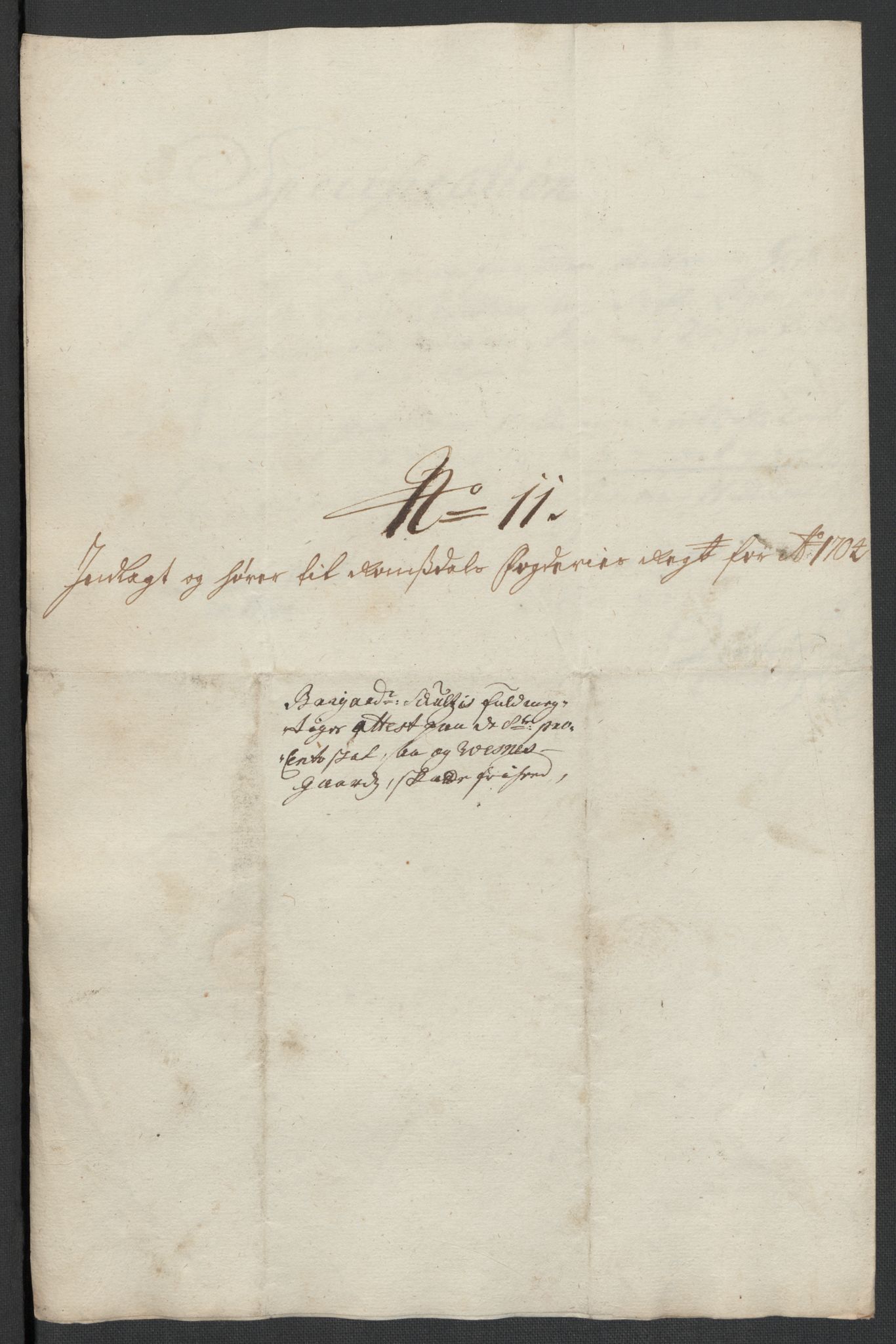 Rentekammeret inntil 1814, Reviderte regnskaper, Fogderegnskap, RA/EA-4092/R55/L3656: Fogderegnskap Romsdal, 1703-1705, s. 255