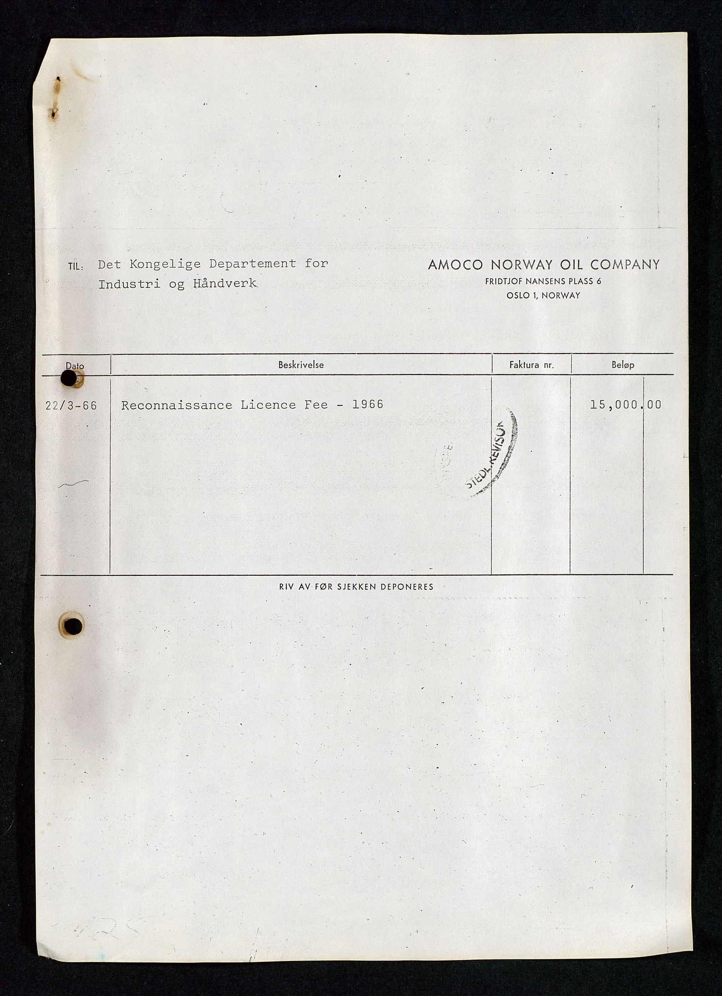 Industridepartementet, Oljekontoret, SAST/A-101348/Da/L0002: Arkivnøkkel 711 Undersøkelses- og utvinningstillatelser, 1964-1974, s. 389