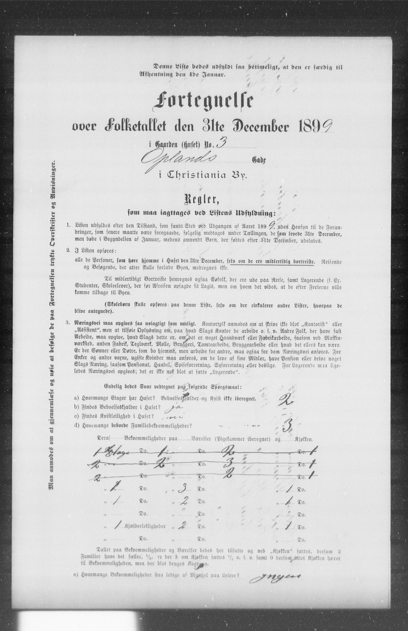 OBA, Kommunal folketelling 31.12.1899 for Kristiania kjøpstad, 1899, s. 9827