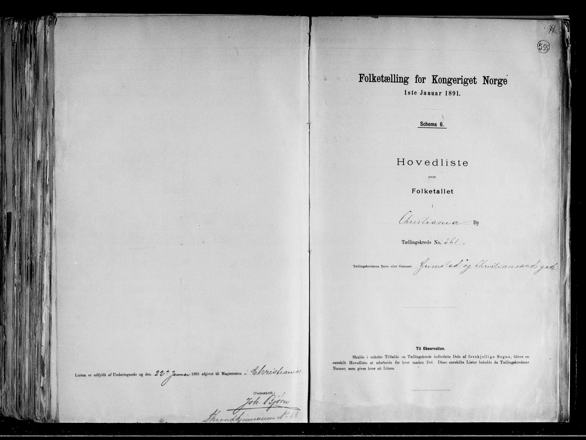 RA, Folketelling 1891 for 0301 Kristiania kjøpstad, 1891, s. 151067