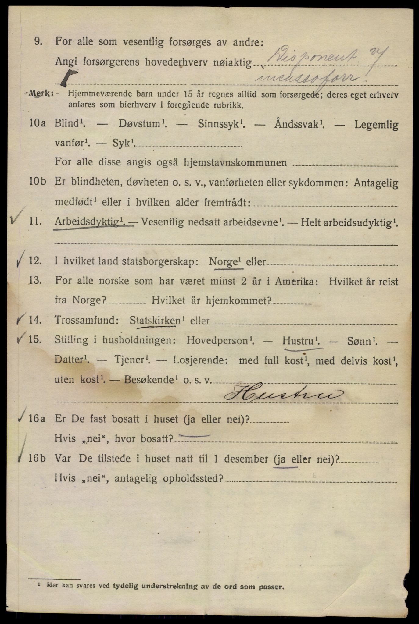 SAO, Folketelling 1920 for 0301 Kristiania kjøpstad, 1920, s. 366934