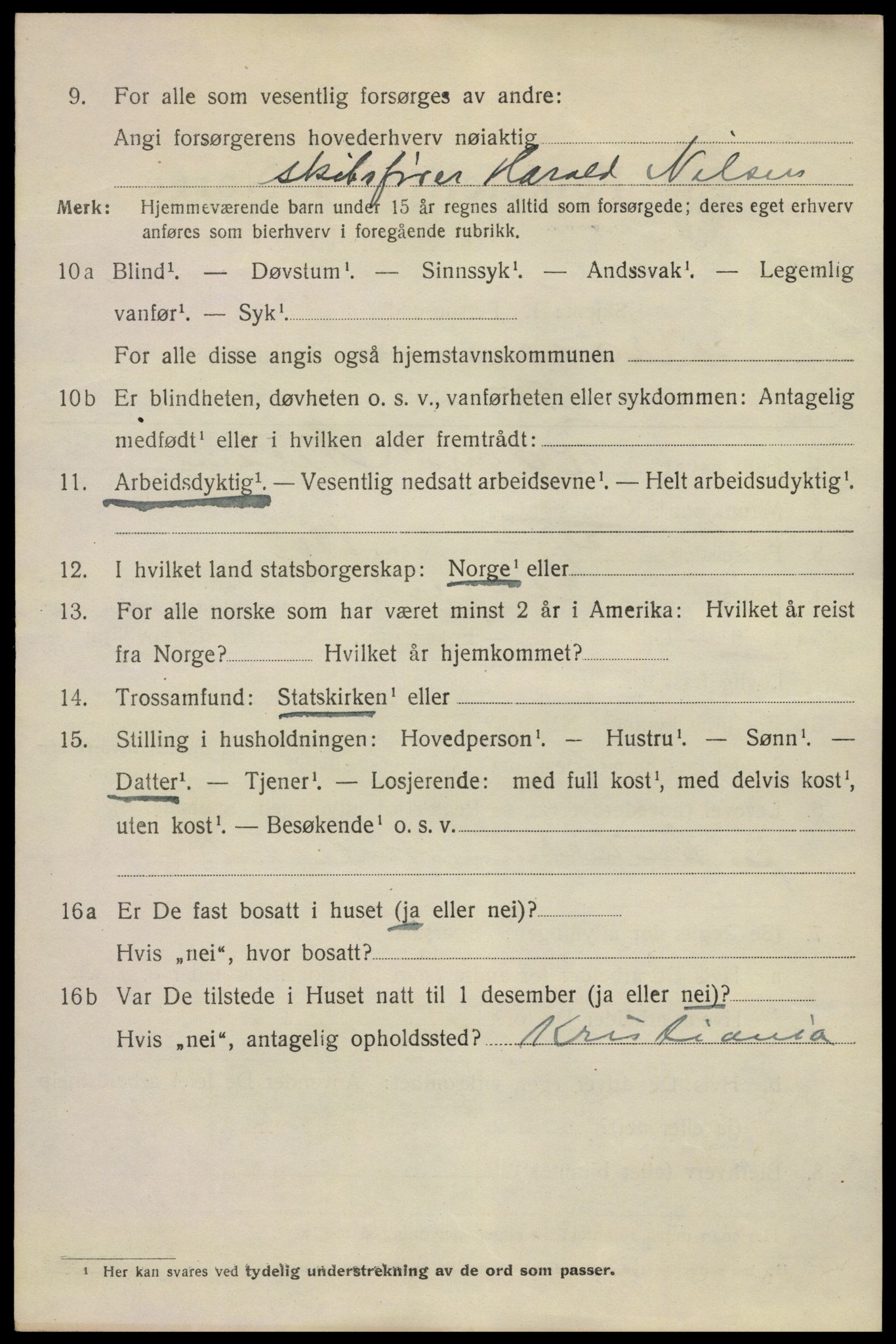 SAKO, Folketelling 1920 for 0801 Kragerø kjøpstad, 1920, s. 13004