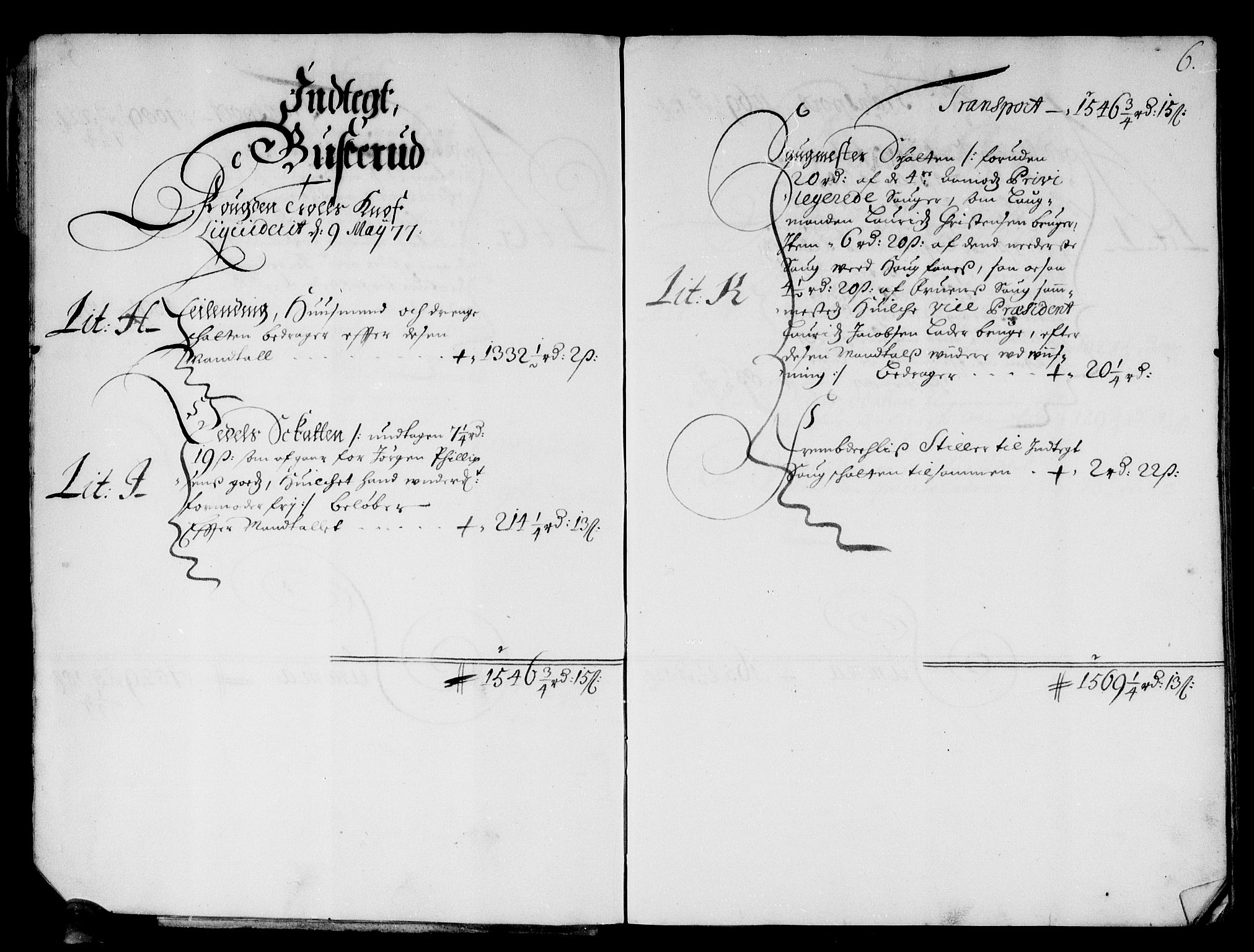 Rentekammeret inntil 1814, Reviderte regnskaper, Stiftamtstueregnskaper, Landkommissariatet på Akershus og Akershus stiftamt, AV/RA-EA-5869/R/Rb/L0116: Akershus stiftamt, 1676