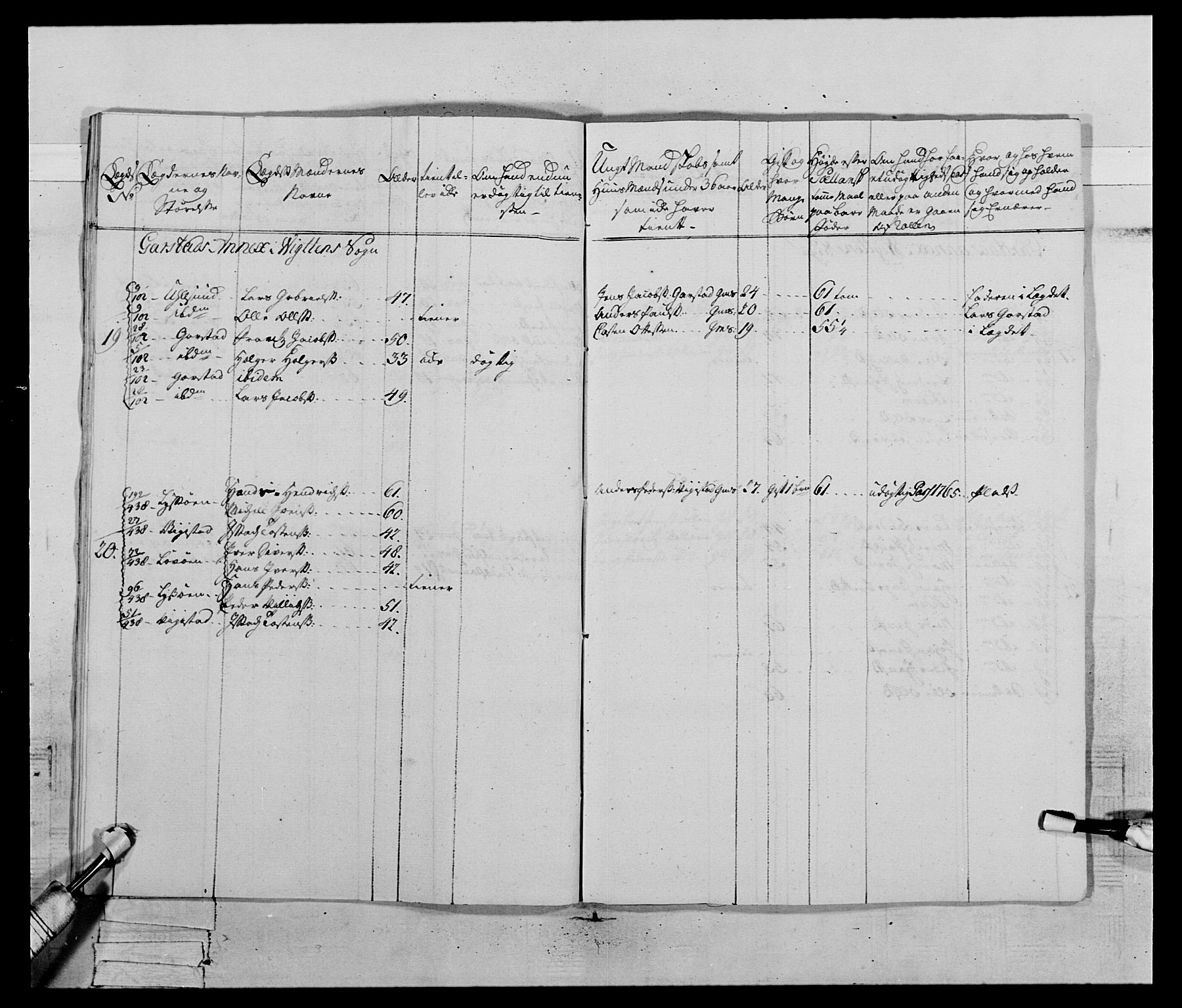 Generalitets- og kommissariatskollegiet, Det kongelige norske kommissariatskollegium, RA/EA-5420/E/Eh/L0070: 1. Trondheimske nasjonale infanteriregiment, 1764-1769, s. 318