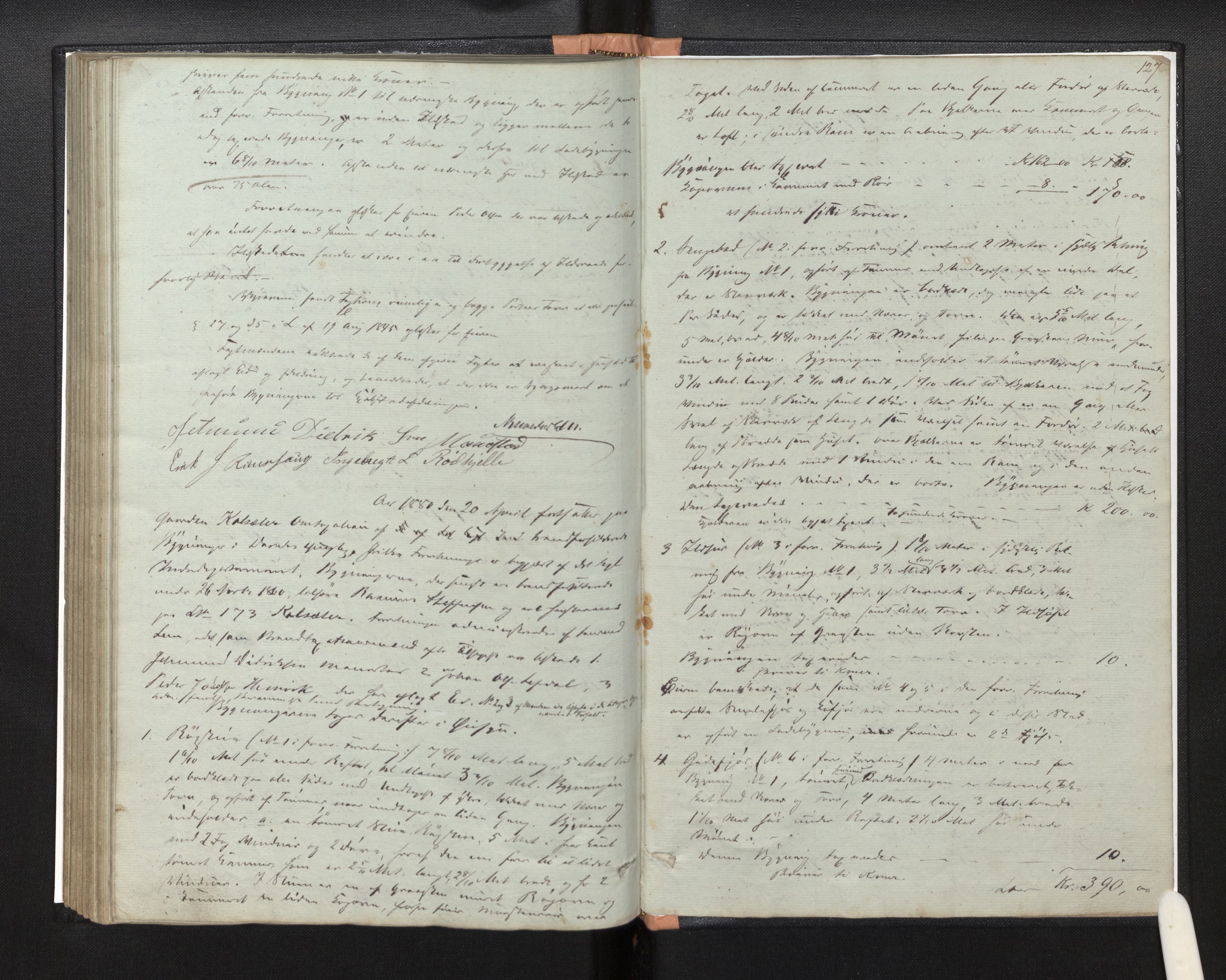 Lensmannen i Davik, AV/SAB-A-26801/0012/L0001: Branntakstprotokoll, 1846-1880, s. 126b-127a