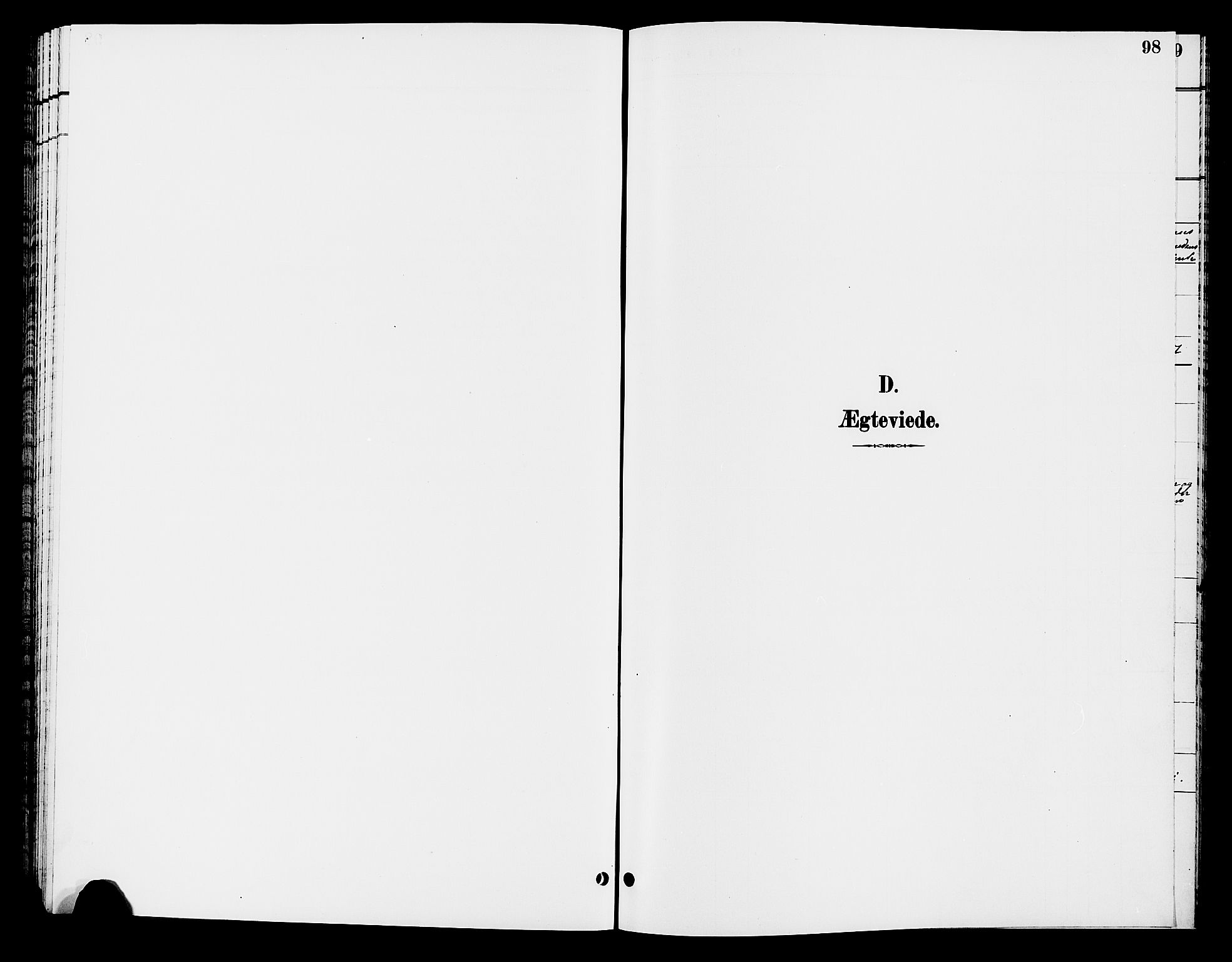 Elverum prestekontor, AV/SAH-PREST-044/H/Ha/Hab/L0007: Klokkerbok nr. 7, 1896-1914, s. 98