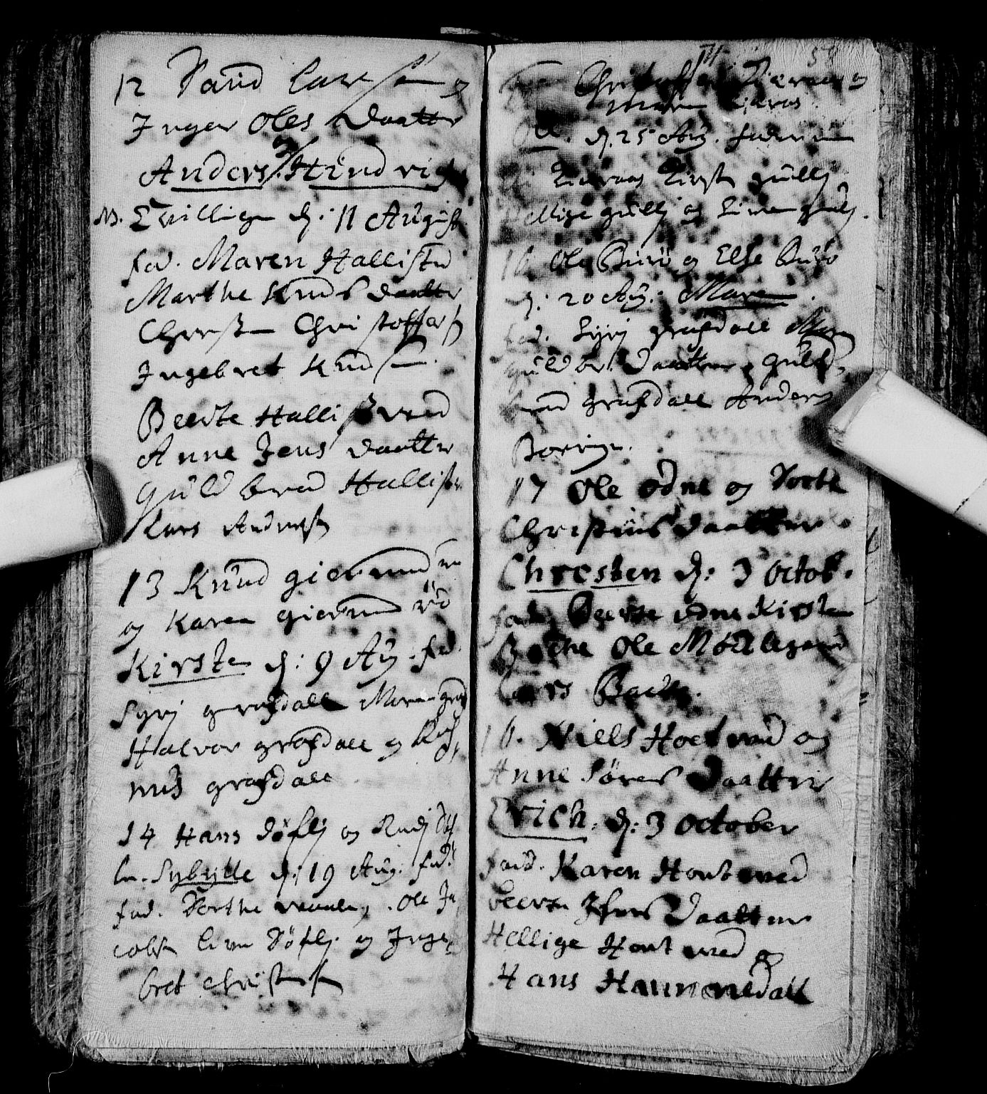 Andebu kirkebøker, SAKO/A-336/F/Fa/L0001: Ministerialbok nr. 1 /1, 1623-1738, s. 58