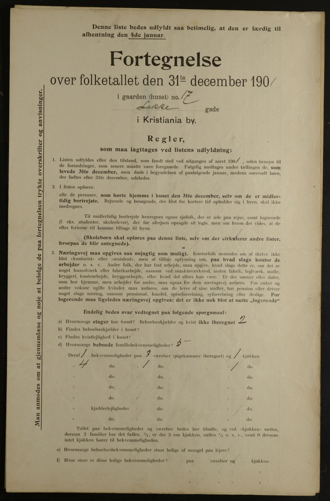 OBA, Kommunal folketelling 31.12.1901 for Kristiania kjøpstad, 1901, s. 8530