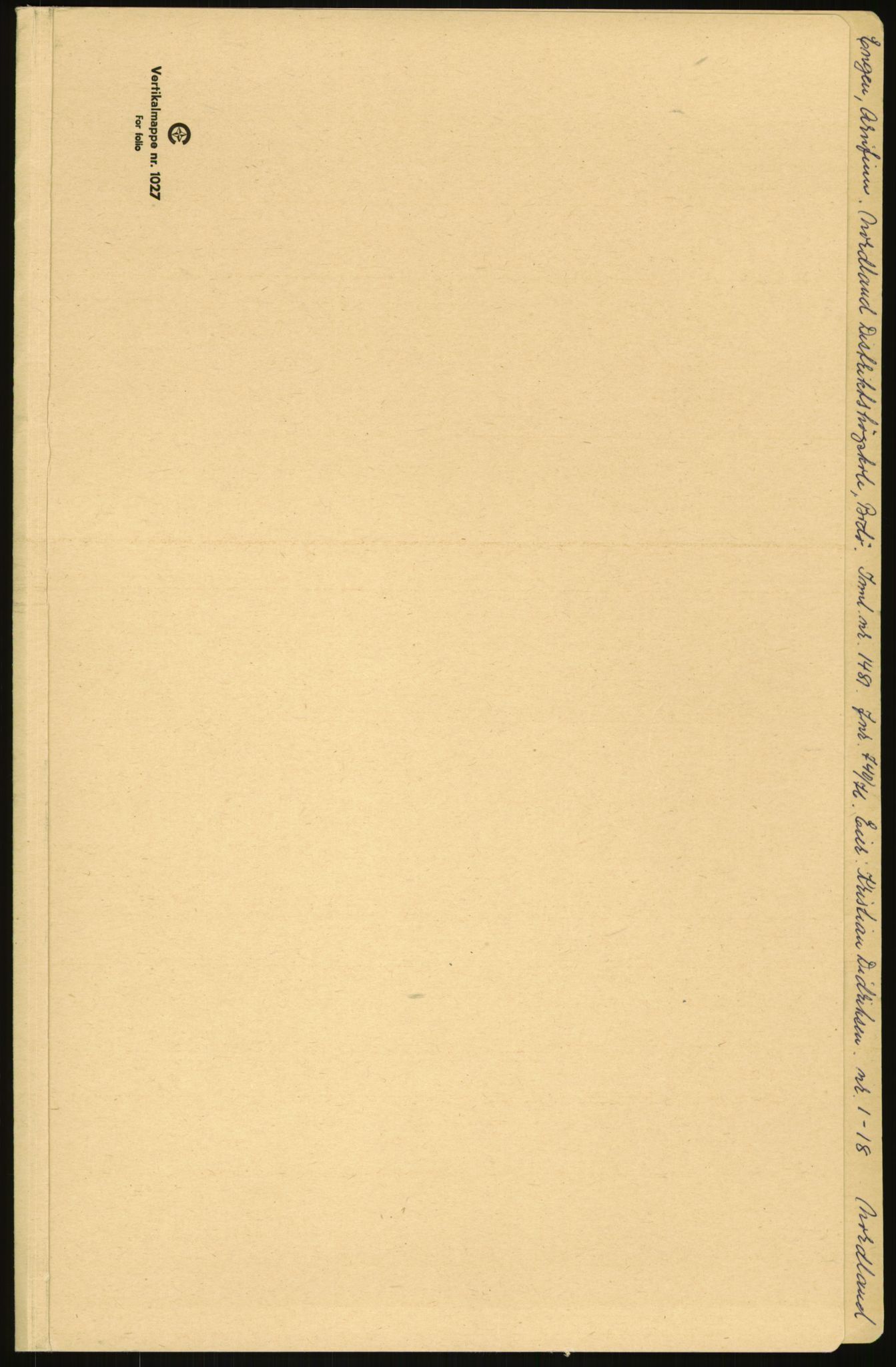 Samlinger til kildeutgivelse, Amerikabrevene, RA/EA-4057/F/L0035: Innlån fra Nordland, 1838-1914, s. 11