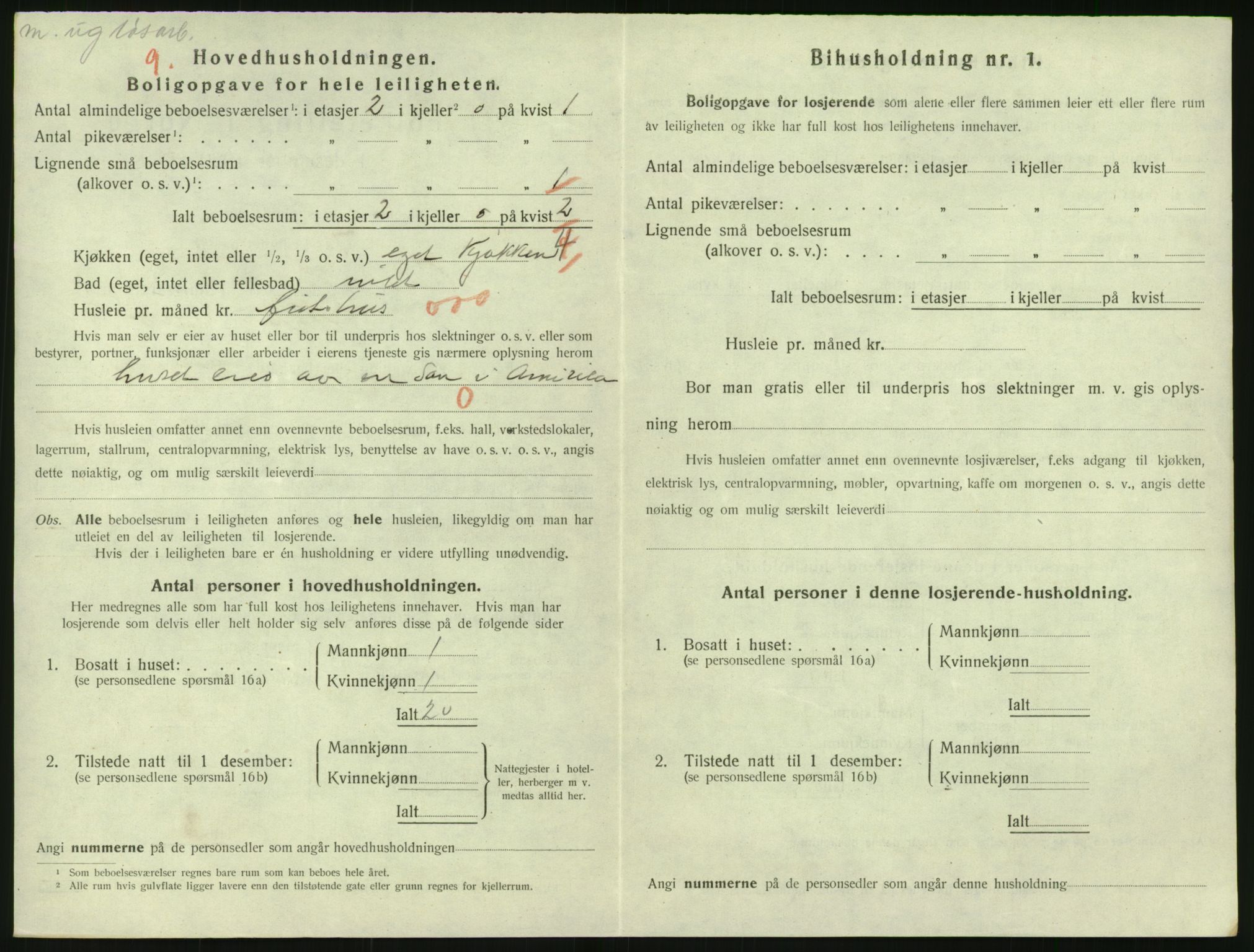 SAK, Folketelling 1920 for 0901 Risør kjøpstad, 1920, s. 1732