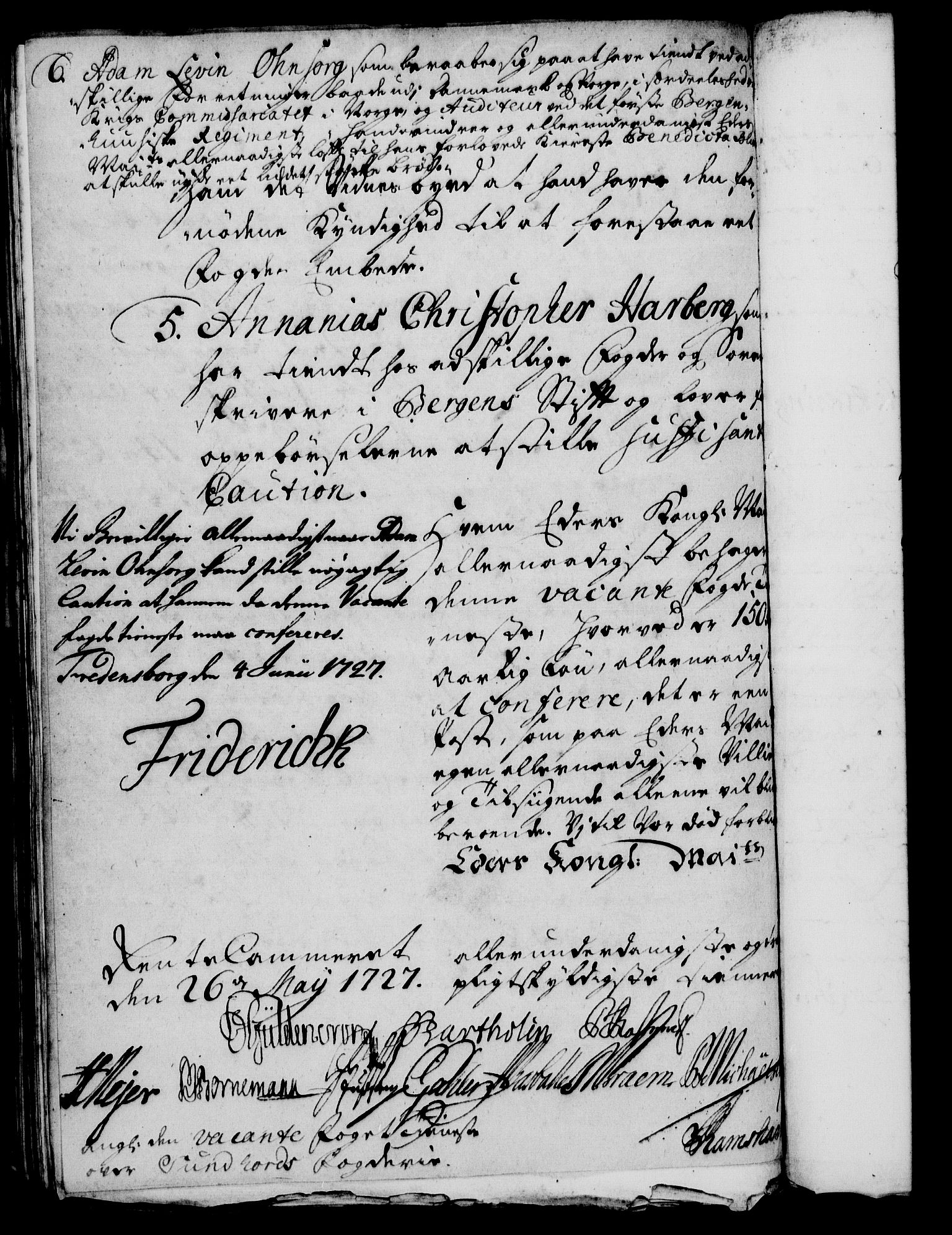 Rentekammeret, Kammerkanselliet, AV/RA-EA-3111/G/Gf/Gfa/L0010: Norsk relasjons- og resolusjonsprotokoll (merket RK 52.10), 1727, s. 596