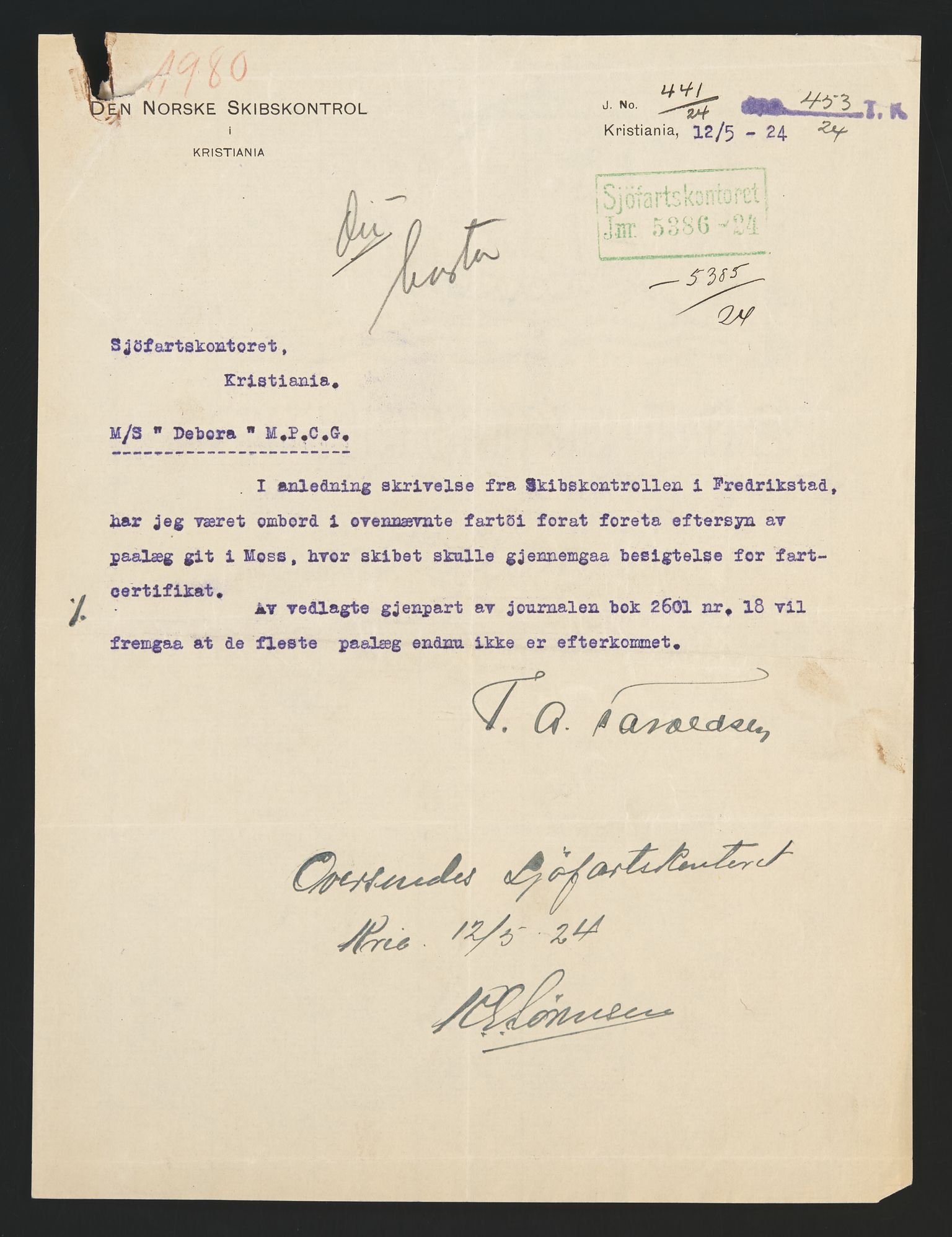 Sjøfartsdirektoratet med forløpere, skipsmapper slettede skip, AV/RA-S-4998/F/Fa/L0235: --, 1847-1930, s. 66