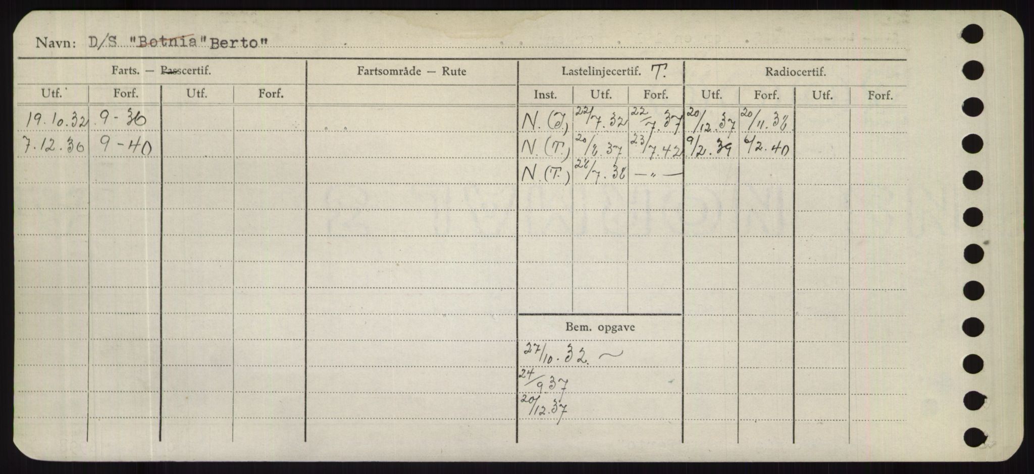 Sjøfartsdirektoratet med forløpere, Skipsmålingen, RA/S-1627/H/Hd/L0003: Fartøy, B-Bev, s. 904