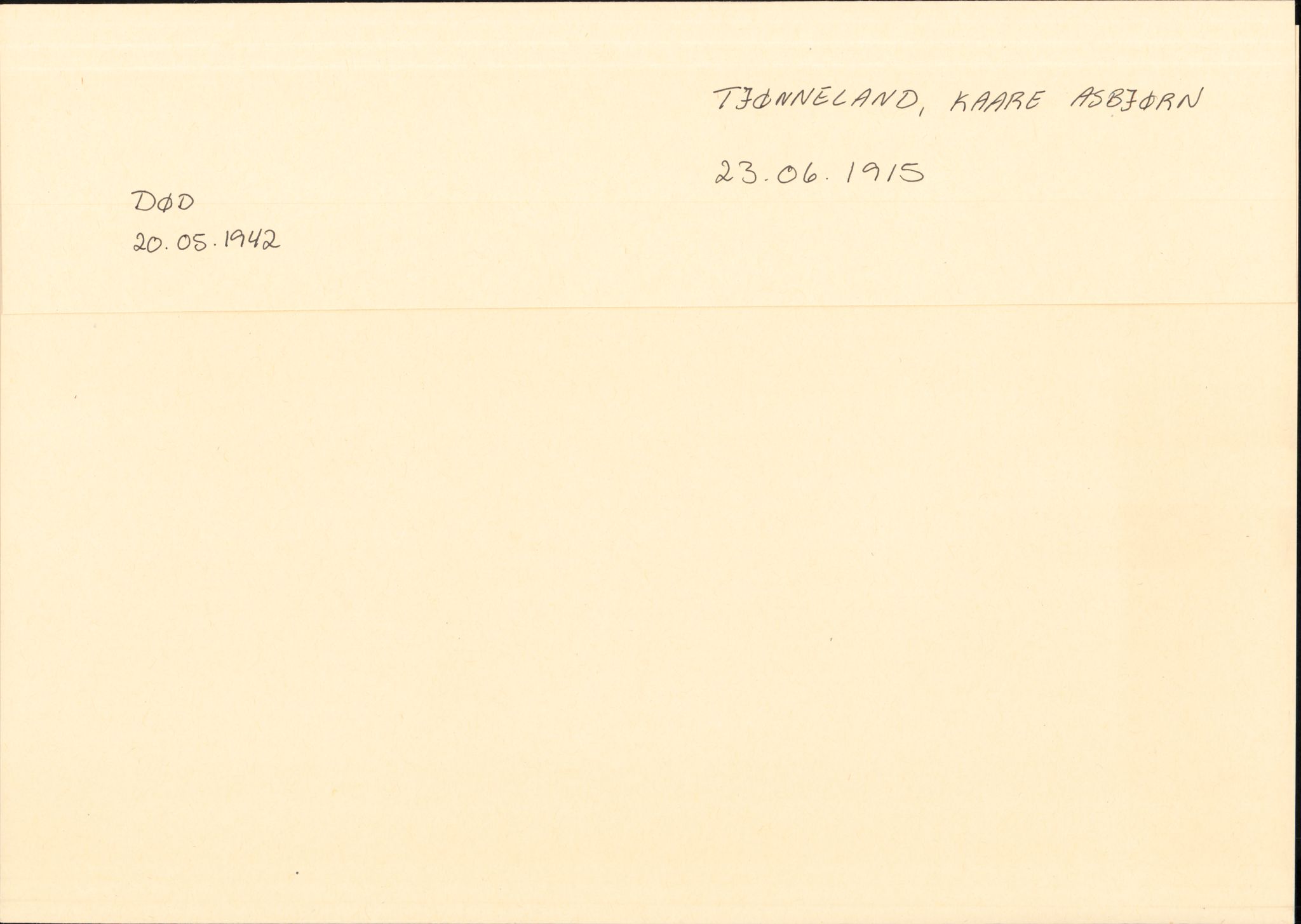 Forsvaret, Forsvarets overkommando/Luftforsvarsstaben, RA/RAFA-4079/P/Pa/L0044: Personellpapirer, 1915, s. 325