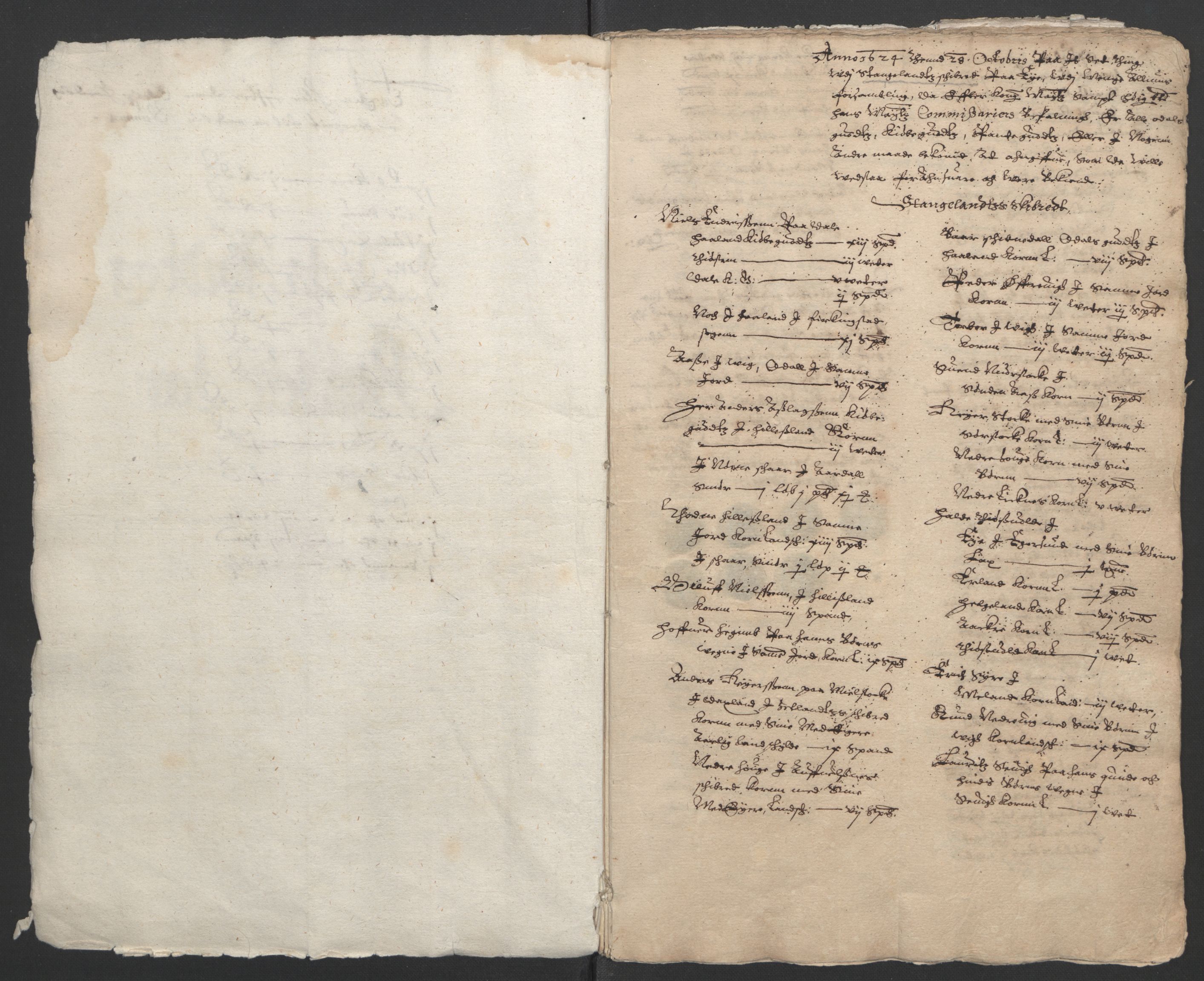 Stattholderembetet 1572-1771, AV/RA-EA-2870/Ek/L0010/0002: Jordebøker til utlikning av rosstjeneste 1624-1626: / Odelsjordebøker for Stavanger len, 1624-1626, s. 5