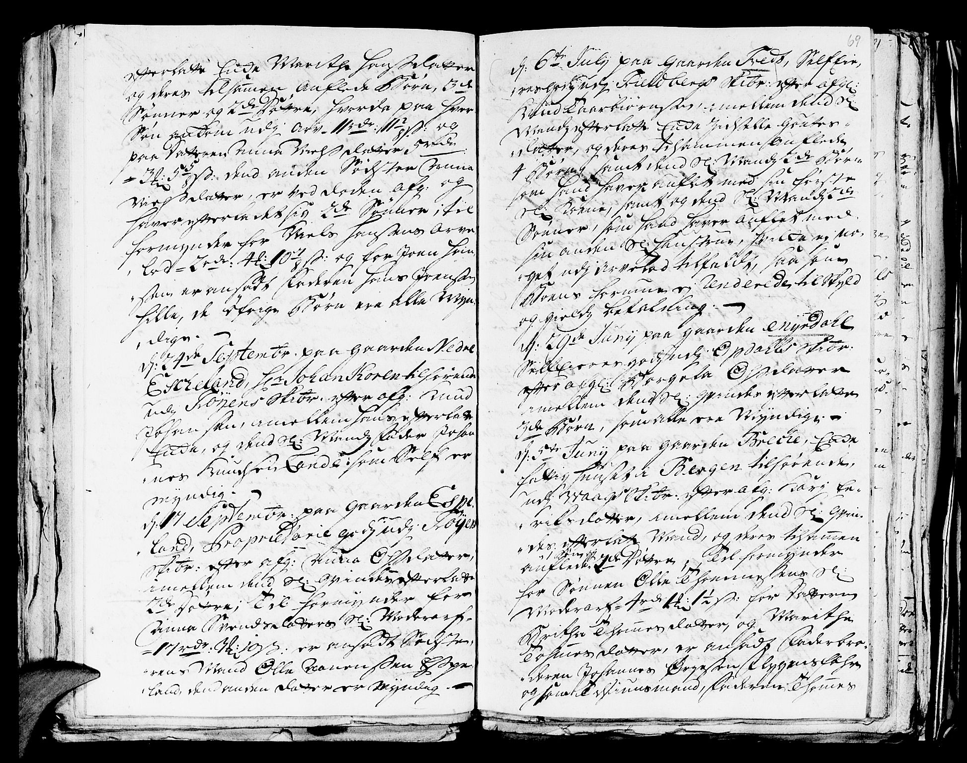 Stiftamtmannen i Bergen, AV/SAB-A-100006/F/Fd/Fdd/0001 / Lnr. 1970 - Sunnhordland, 1731-1745, s. 68b-69a