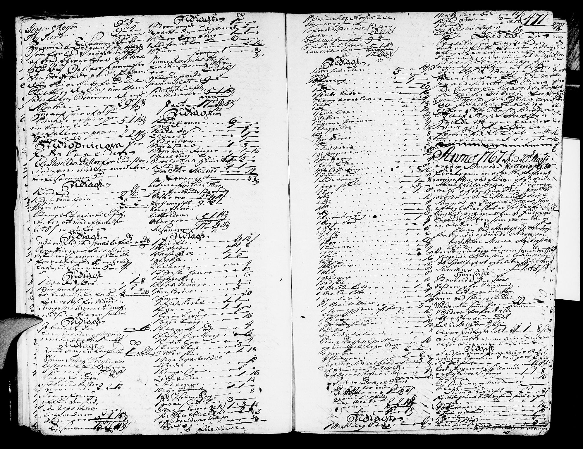 Jæren og Dalane sorenskriveri, AV/SAST-A-100306/5/50BA/L0012B: SKIFTEPROTOKOLL <463-956>, 1767-1771, s. 470b-471a