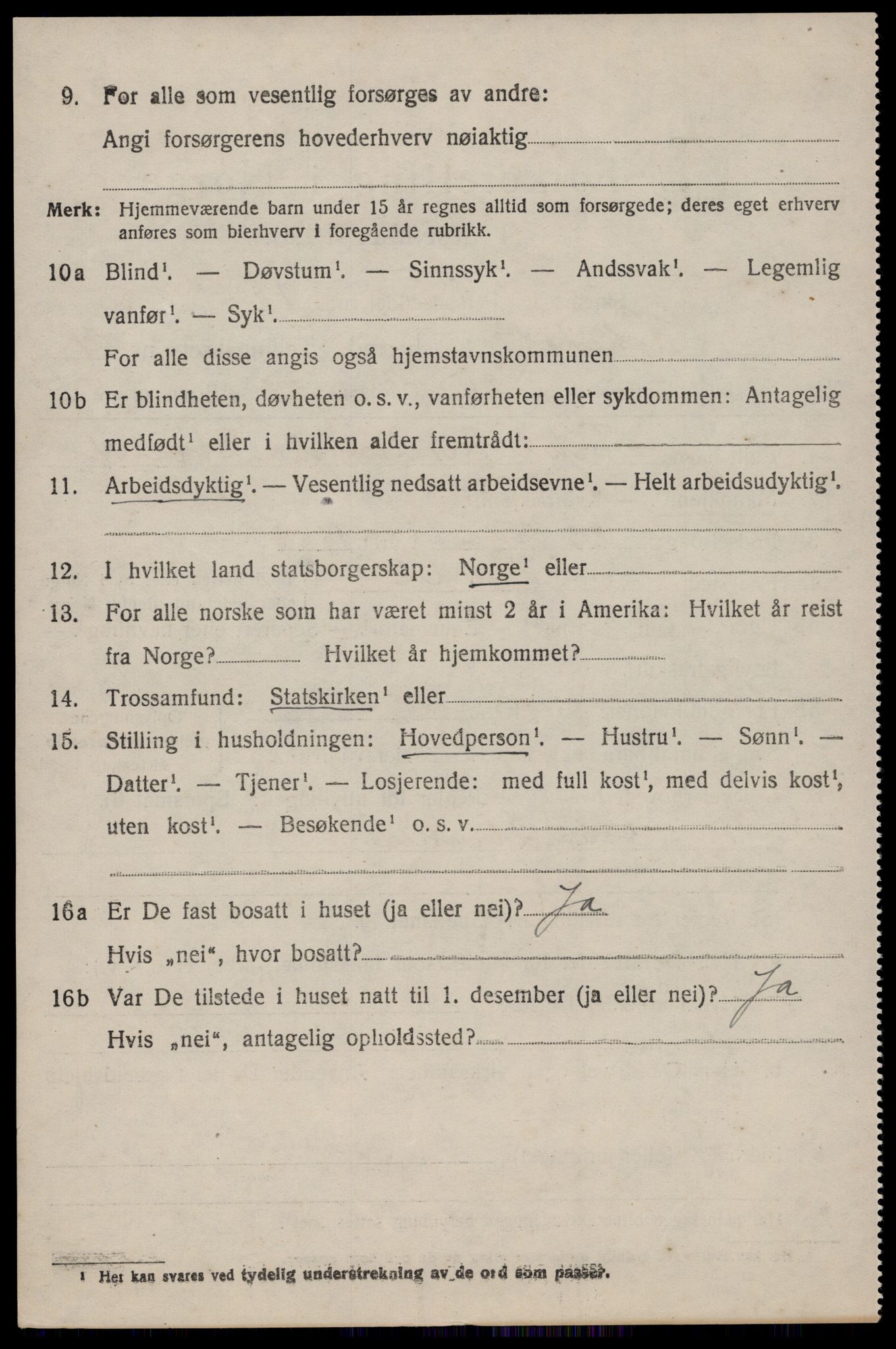 SAST, Folketelling 1920 for 1157 Vikedal herred, 1920, s. 2270
