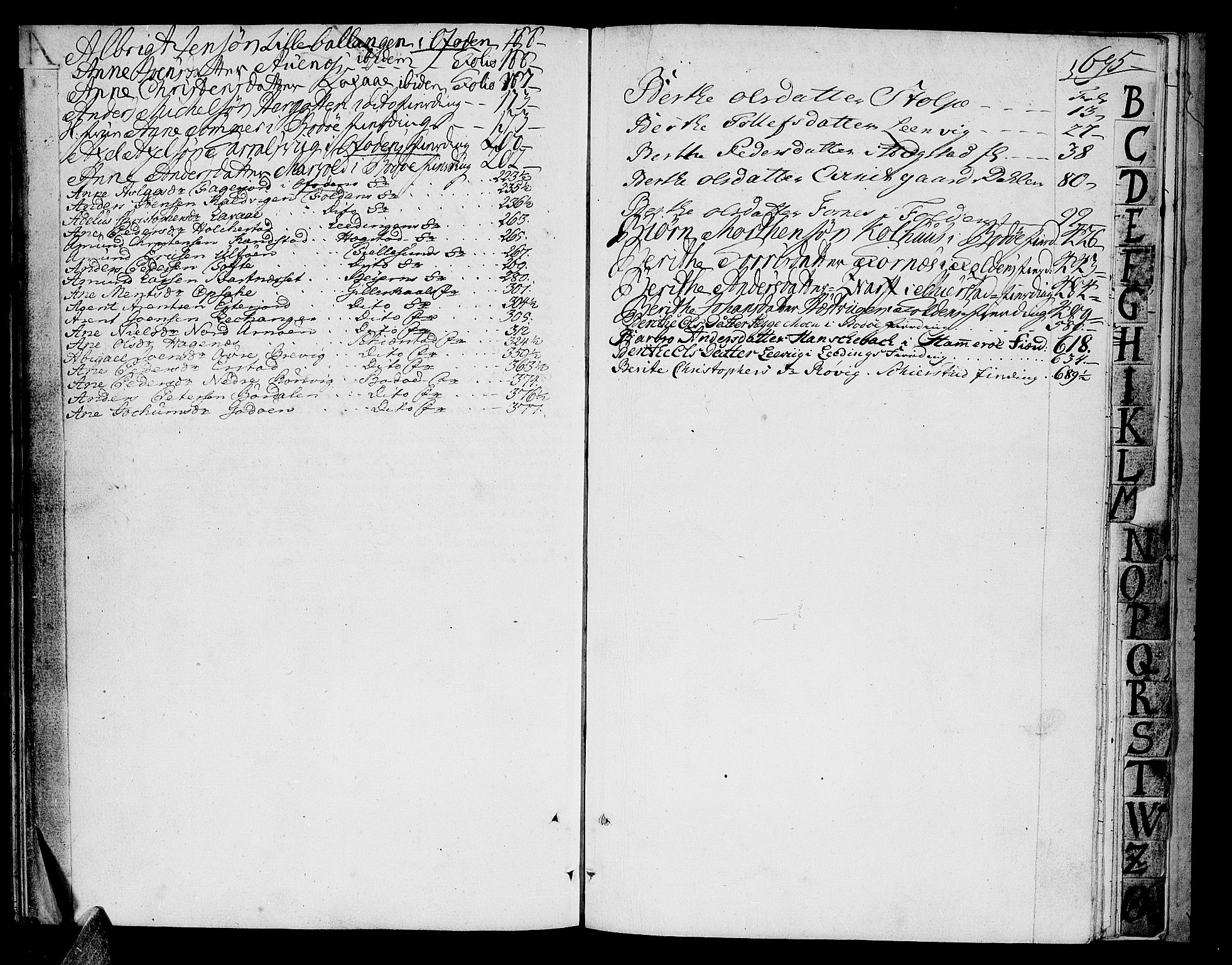 Salten sorenskriveri, AV/SAT-A-4578/1/3/3A/L0008: Skifteprotokoll 5b, 1751-1761, s. 694b-695a