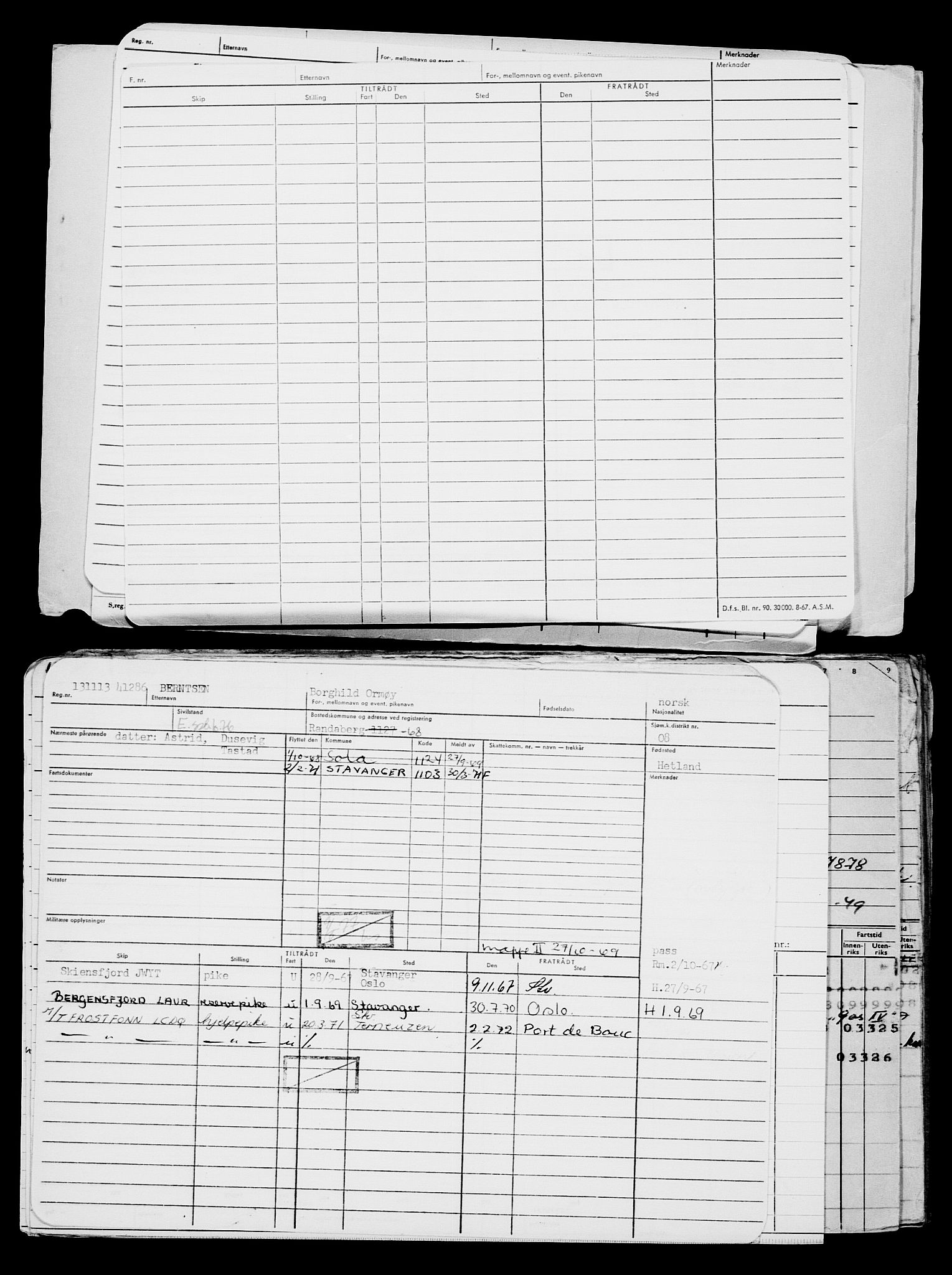 Direktoratet for sjømenn, AV/RA-S-3545/G/Gb/L0116: Hovedkort, 1913, s. 515