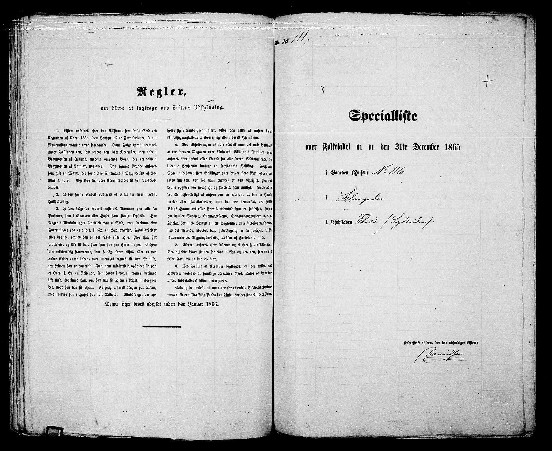 RA, Folketelling 1865 for 0101P Fredrikshald prestegjeld, 1865, s. 235