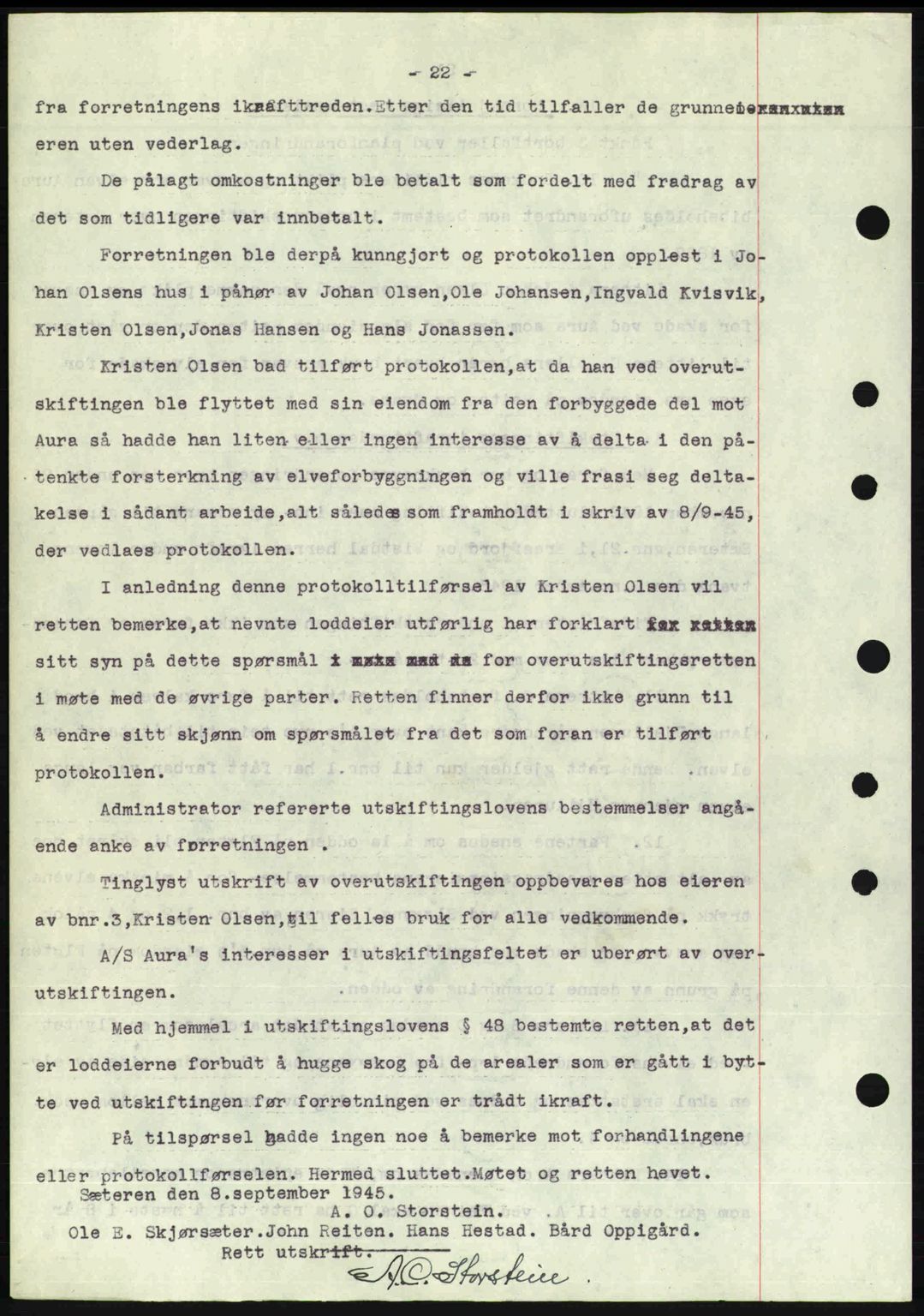 Romsdal sorenskriveri, SAT/A-4149/1/2/2C: Pantebok nr. A19, 1946-1946, Dagboknr: 289/1946