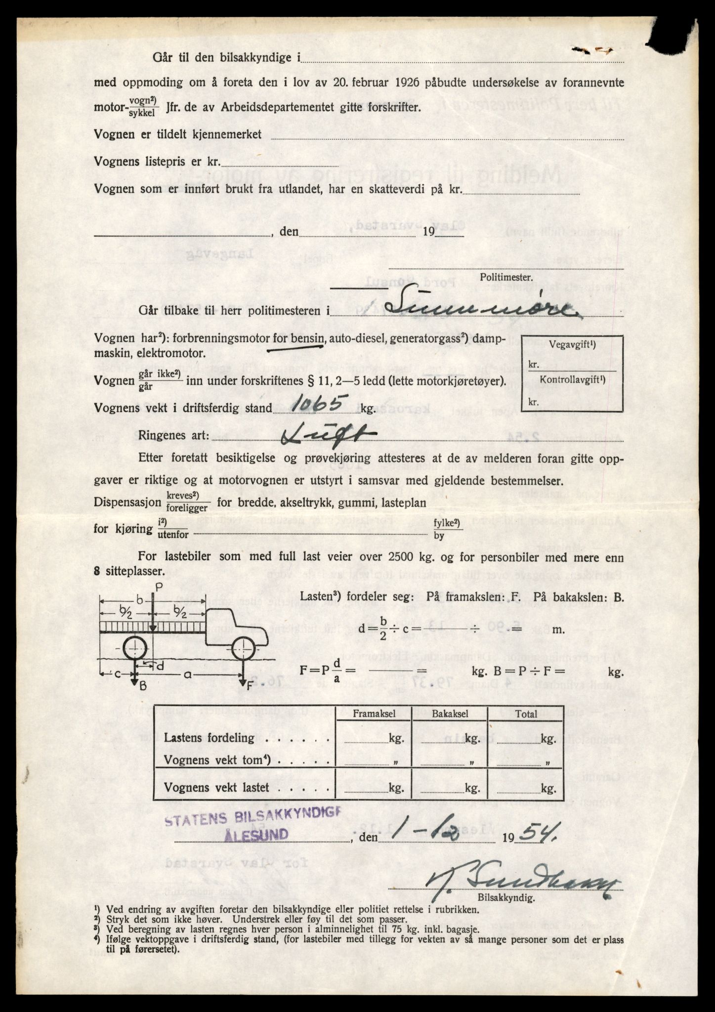 Møre og Romsdal vegkontor - Ålesund trafikkstasjon, AV/SAT-A-4099/F/Fe/L0042: Registreringskort for kjøretøy T 13906 - T 14079, 1927-1998, s. 1598