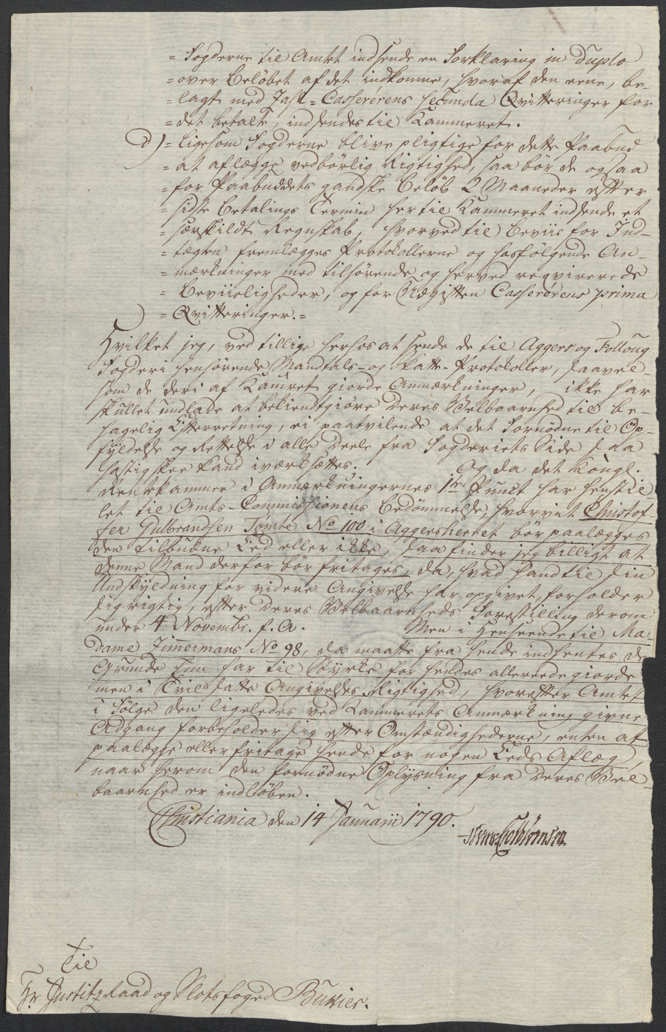 Rentekammeret inntil 1814, Reviderte regnskaper, Mindre regnskaper, RA/EA-4068/Rf/Rfe/L0001: Aker og Follo fogderi, 1789, s. 35