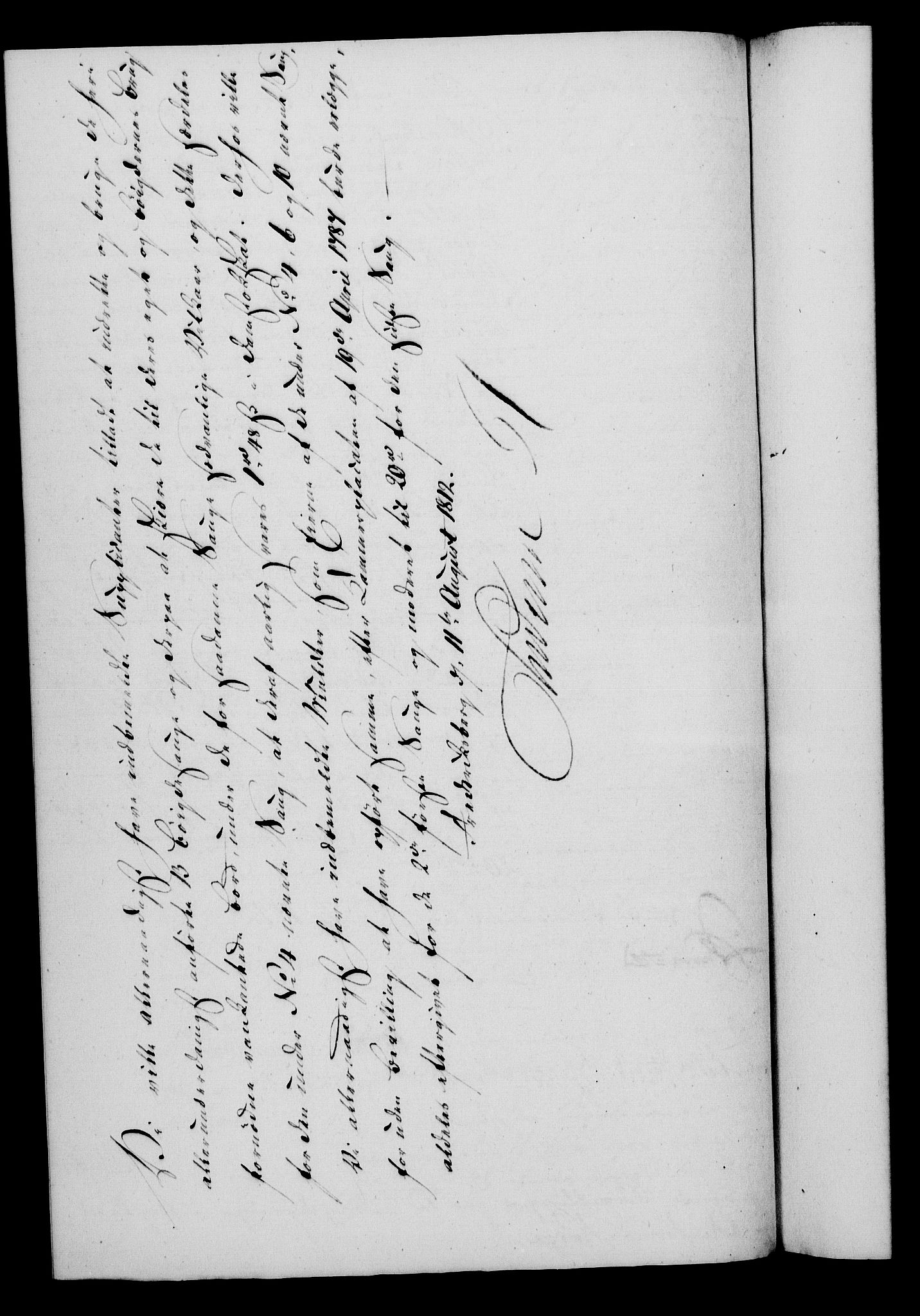 Rentekammeret, Kammerkanselliet, RA/EA-3111/G/Gf/Gfa/L0094: Norsk relasjons- og resolusjonsprotokoll (merket RK 52.94), 1812, s. 385