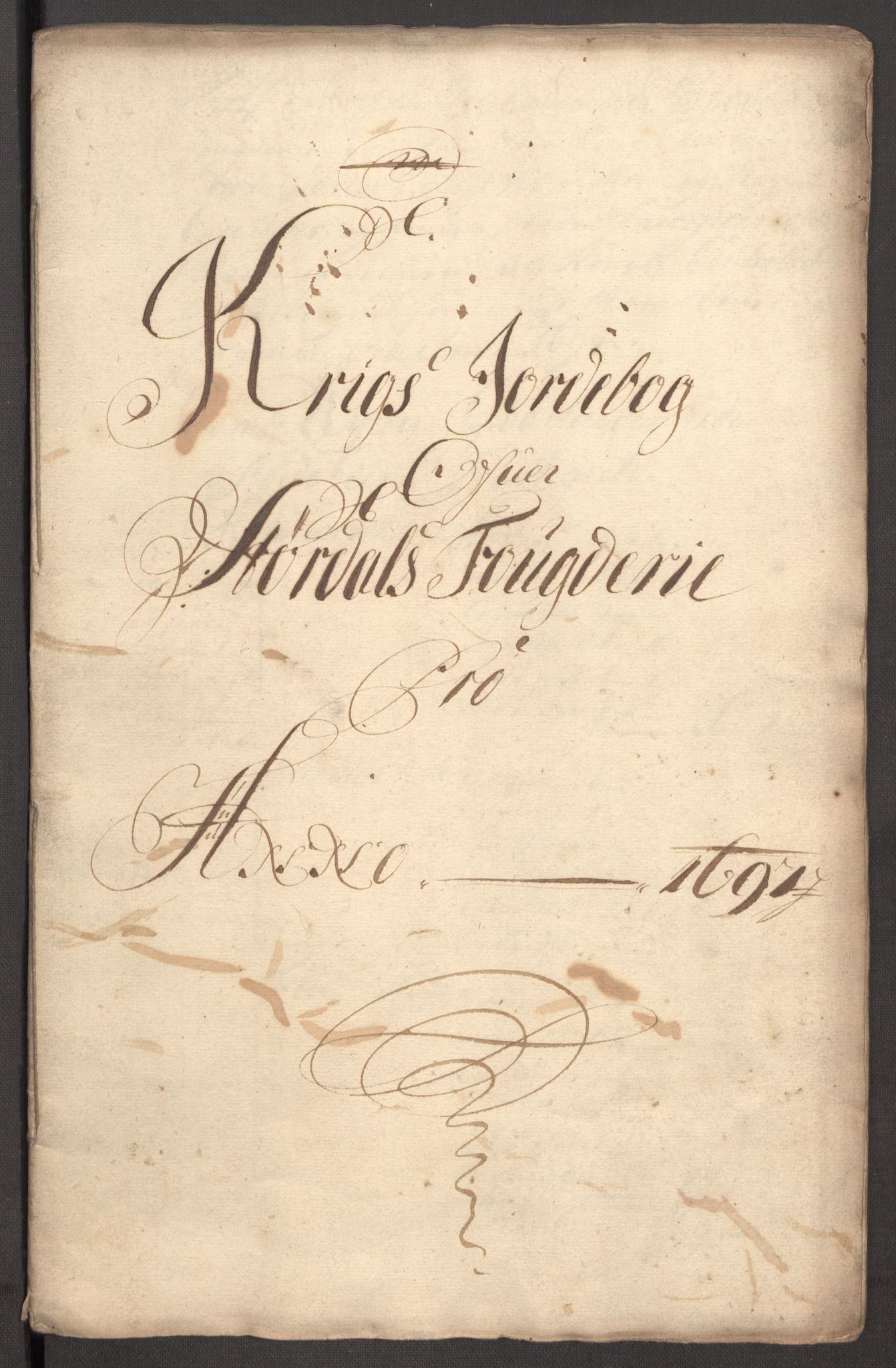 Rentekammeret inntil 1814, Reviderte regnskaper, Fogderegnskap, RA/EA-4092/R62/L4189: Fogderegnskap Stjørdal og Verdal, 1697, s. 198