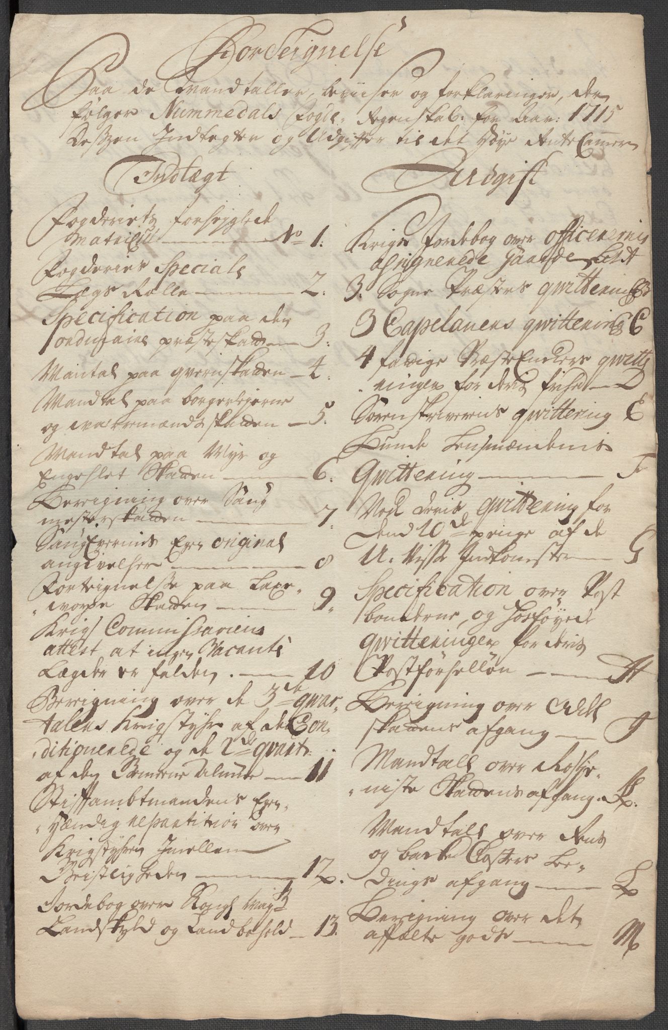 Rentekammeret inntil 1814, Reviderte regnskaper, Fogderegnskap, RA/EA-4092/R64/L4436: Fogderegnskap Namdal, 1715, s. 23