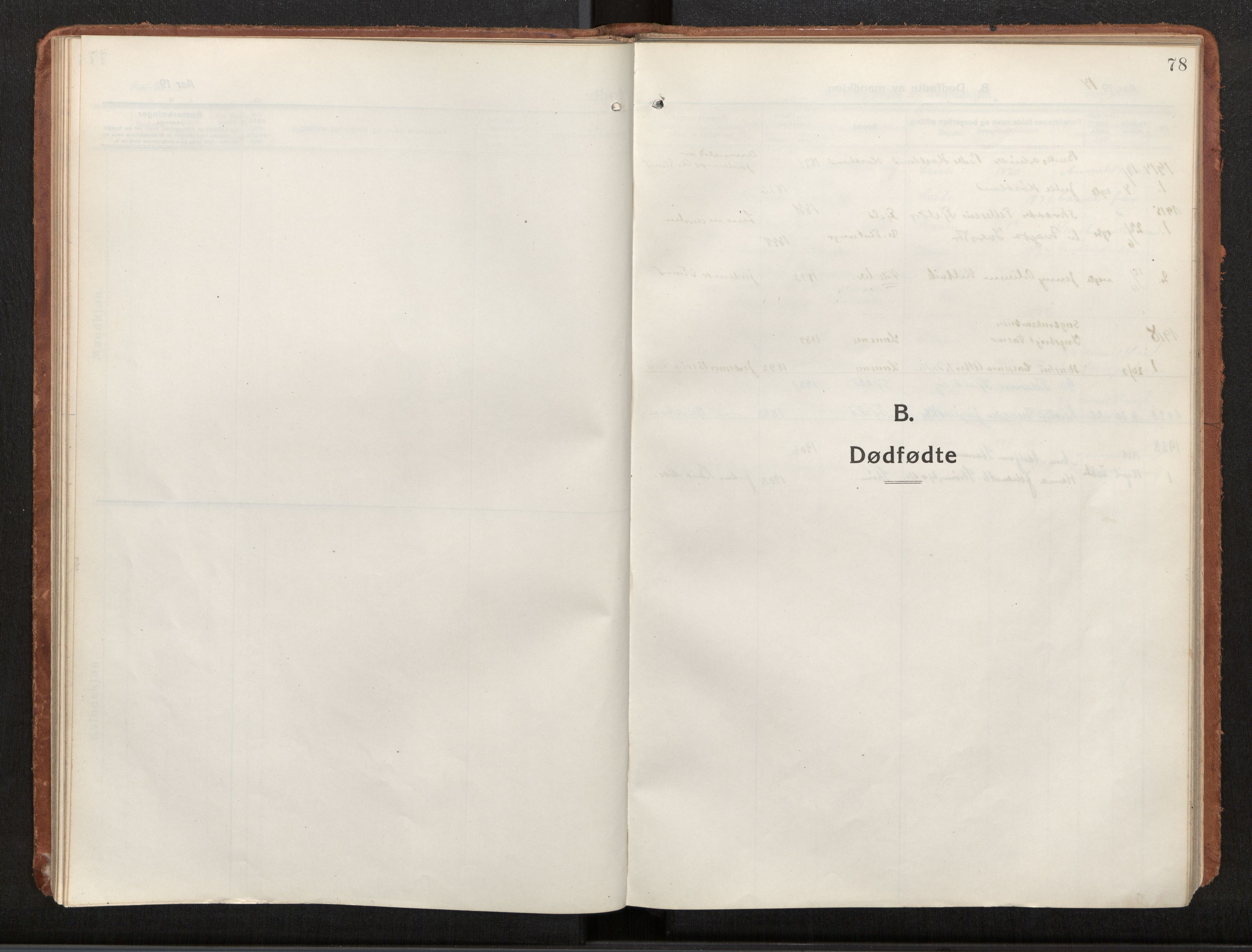 Ministerialprotokoller, klokkerbøker og fødselsregistre - Nord-Trøndelag, AV/SAT-A-1458/772/L0604: Ministerialbok nr. 772A02, 1913-1937, s. 78