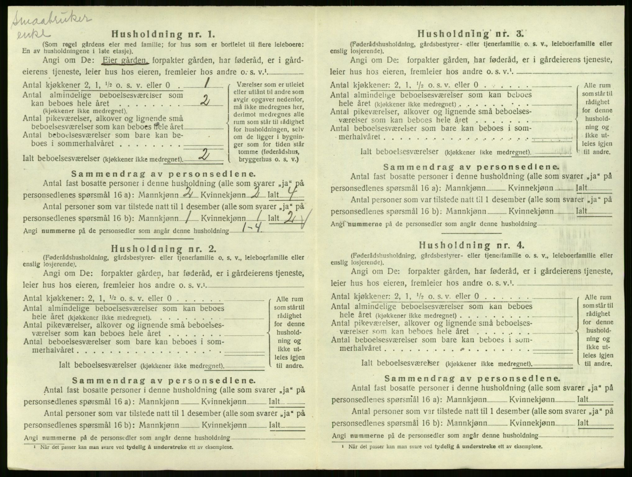 SAKO, Folketelling 1920 for 0719 Andebu herred, 1920, s. 86