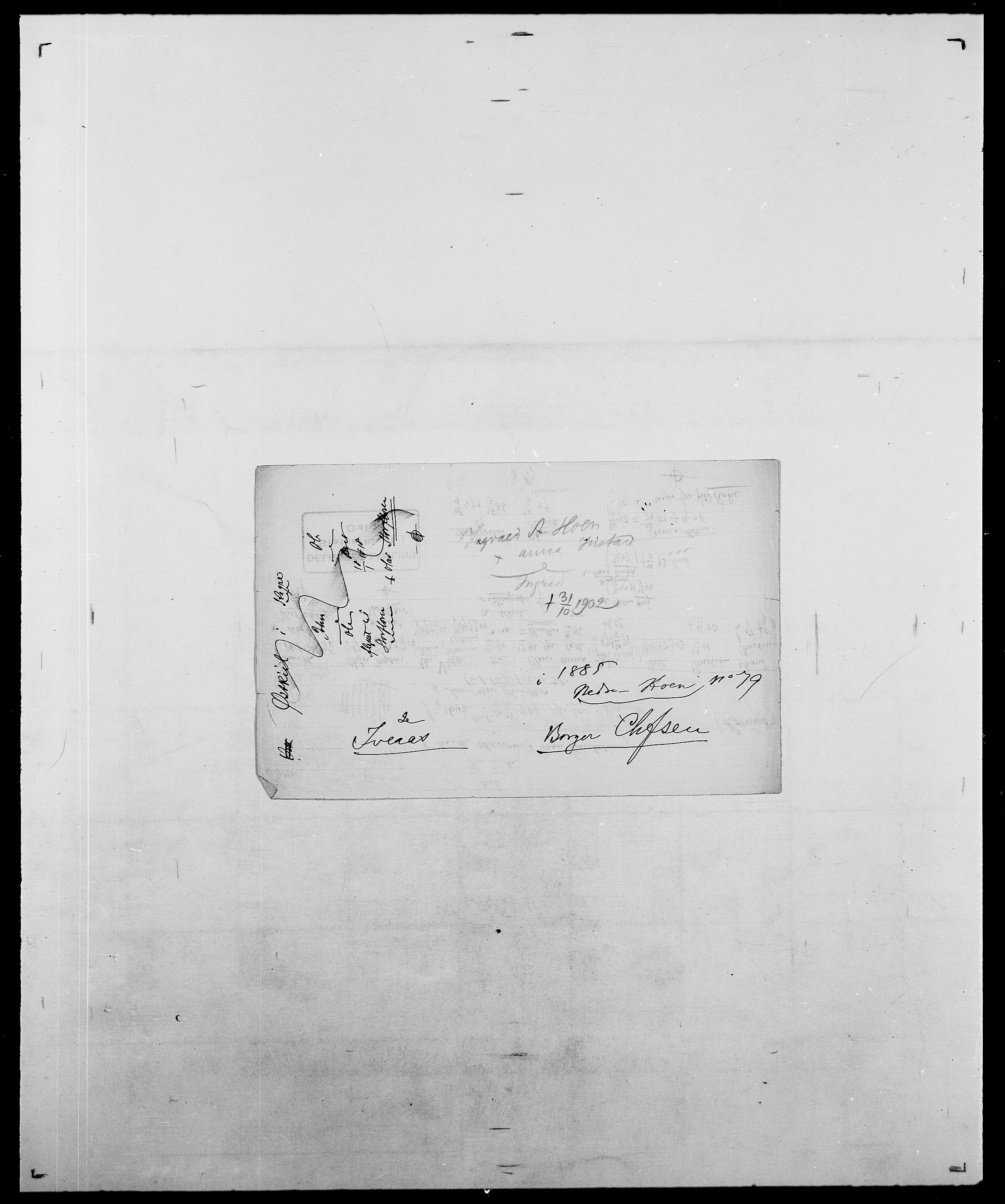 Delgobe, Charles Antoine - samling, AV/SAO-PAO-0038/D/Da/L0018: Hoch - Howert, s. 29