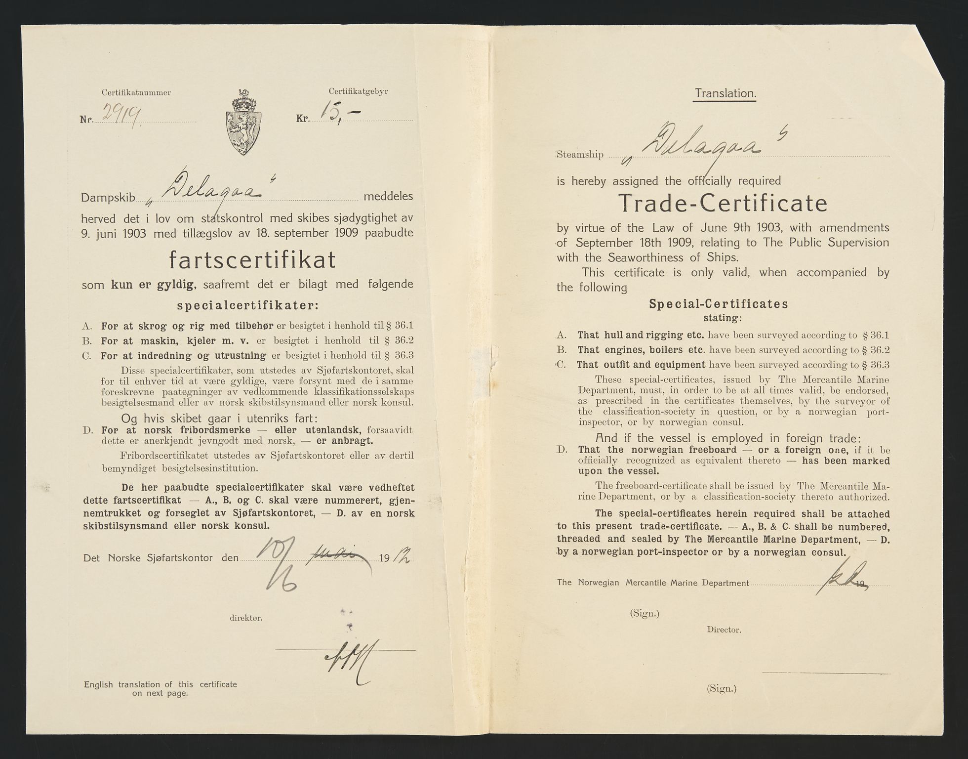 Sjøfartsdirektoratet med forløpere, skipsmapper slettede skip, AV/RA-S-4998/F/Fa/L0235: --, 1847-1930, s. 606