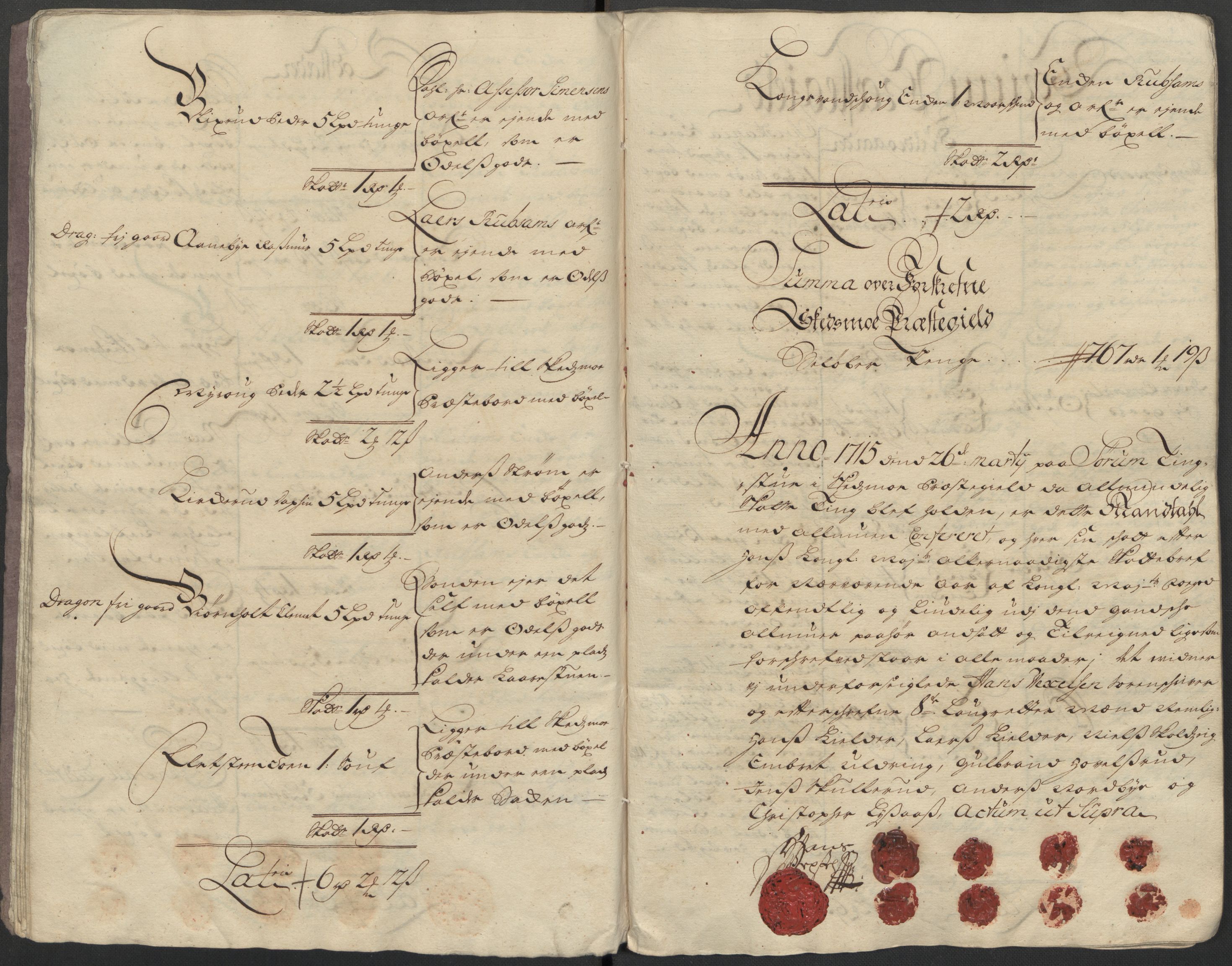 Rentekammeret inntil 1814, Reviderte regnskaper, Fogderegnskap, AV/RA-EA-4092/R11/L0597: Fogderegnskap Nedre Romerike, 1715, s. 31