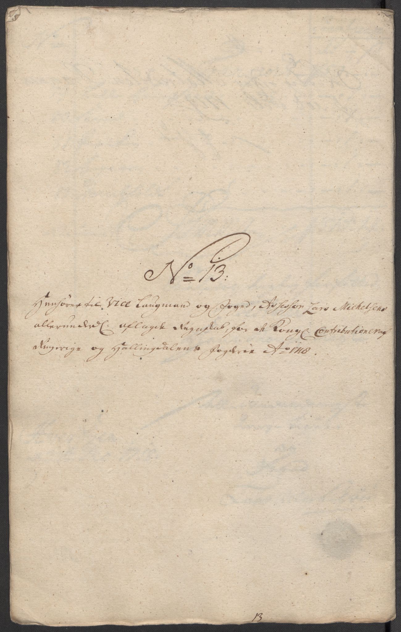 Rentekammeret inntil 1814, Reviderte regnskaper, Fogderegnskap, AV/RA-EA-4092/R23/L1476: Fogderegnskap Ringerike og Hallingdal, 1718, s. 128