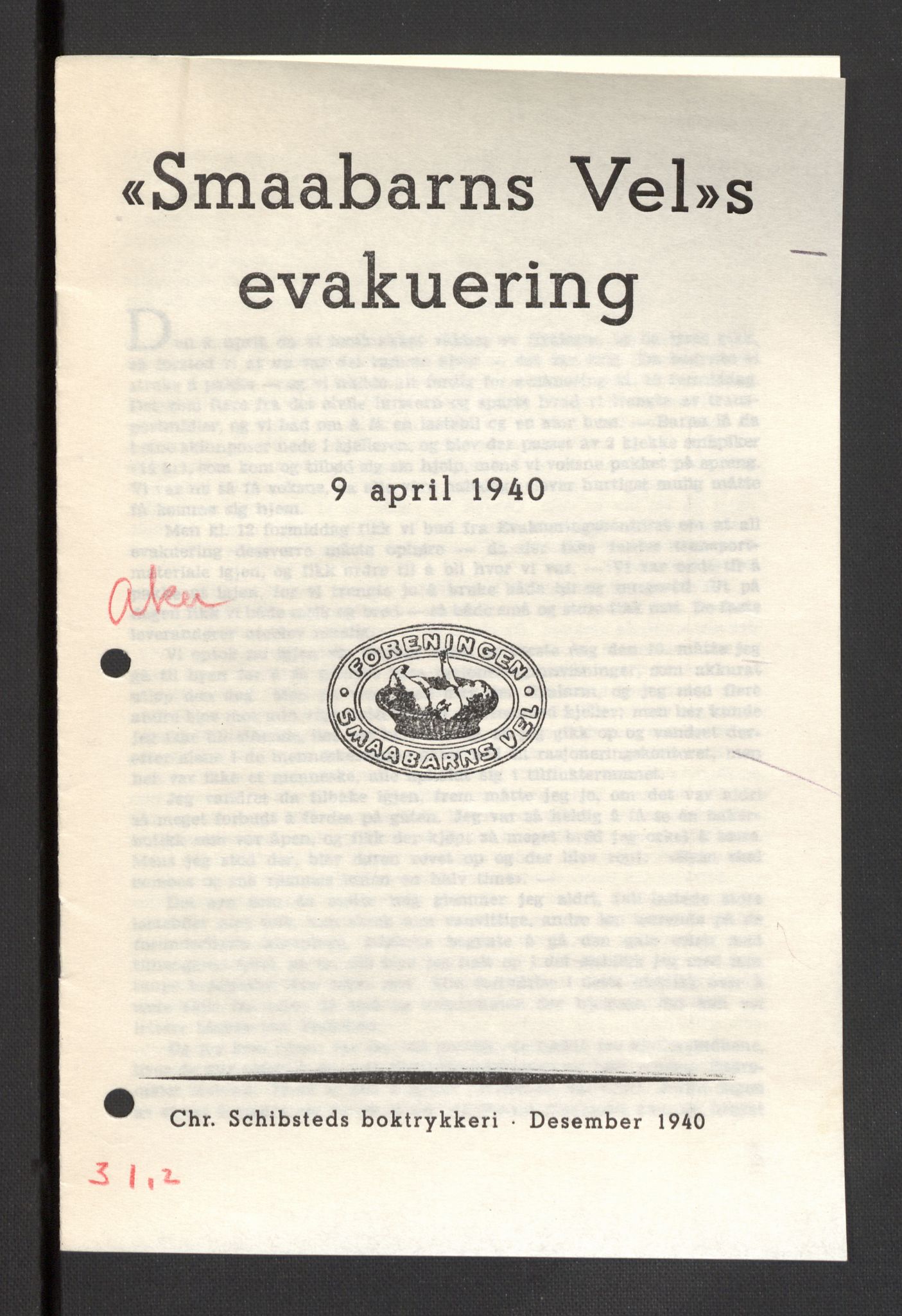 Forsvaret, Forsvarets krigshistoriske avdeling, AV/RA-RAFA-2017/Y/Ya/L0013: II-C-11-31 - Fylkesmenn.  Rapporter om krigsbegivenhetene 1940., 1940, s. 274