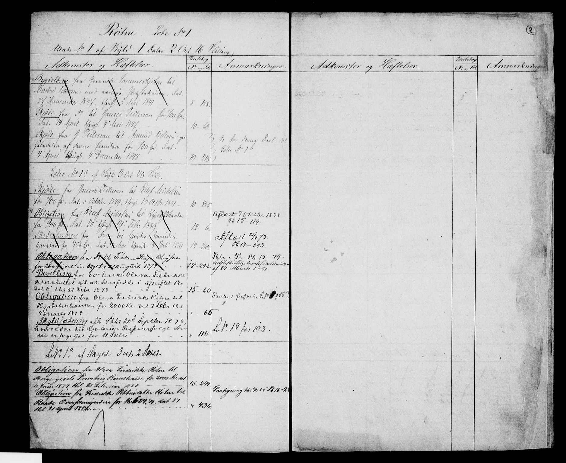 Moss sorenskriveri, AV/SAO-A-10168: Panteregister nr. II 4, s. 2