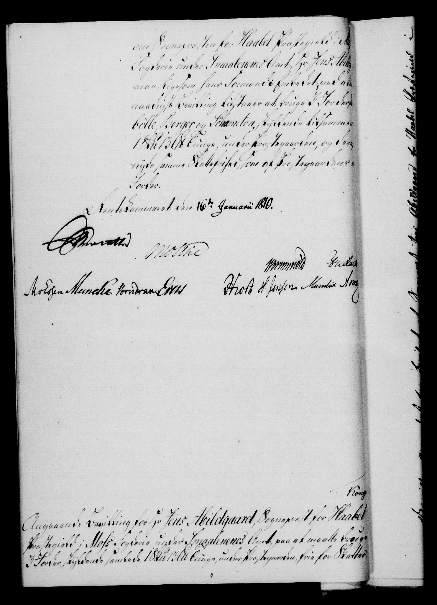 Rentekammeret, Kammerkanselliet, RA/EA-3111/G/Gf/Gfa/L0092: Norsk relasjons- og resolusjonsprotokoll (merket RK 52.92), 1810, s. 42
