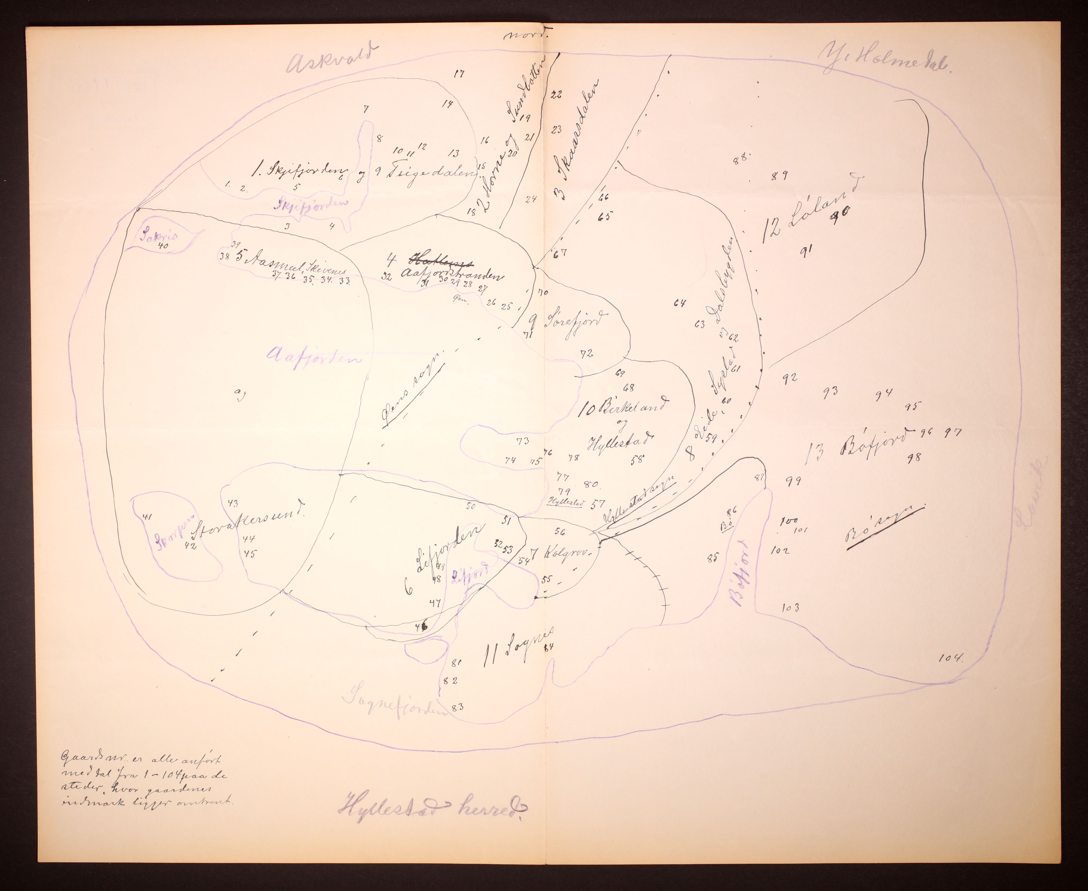 RA, Folketelling 1910 for 1413 Hyllestad herred, 1910, s. 44