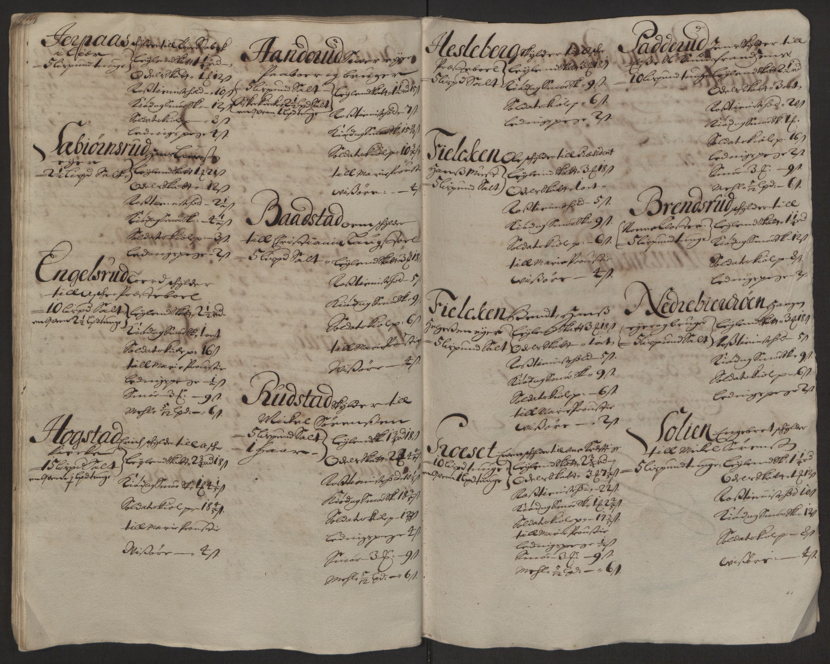 Rentekammeret inntil 1814, Reviderte regnskaper, Fogderegnskap, AV/RA-EA-4092/R10/L0438: Fogderegnskap Aker og Follo, 1694, s. 62