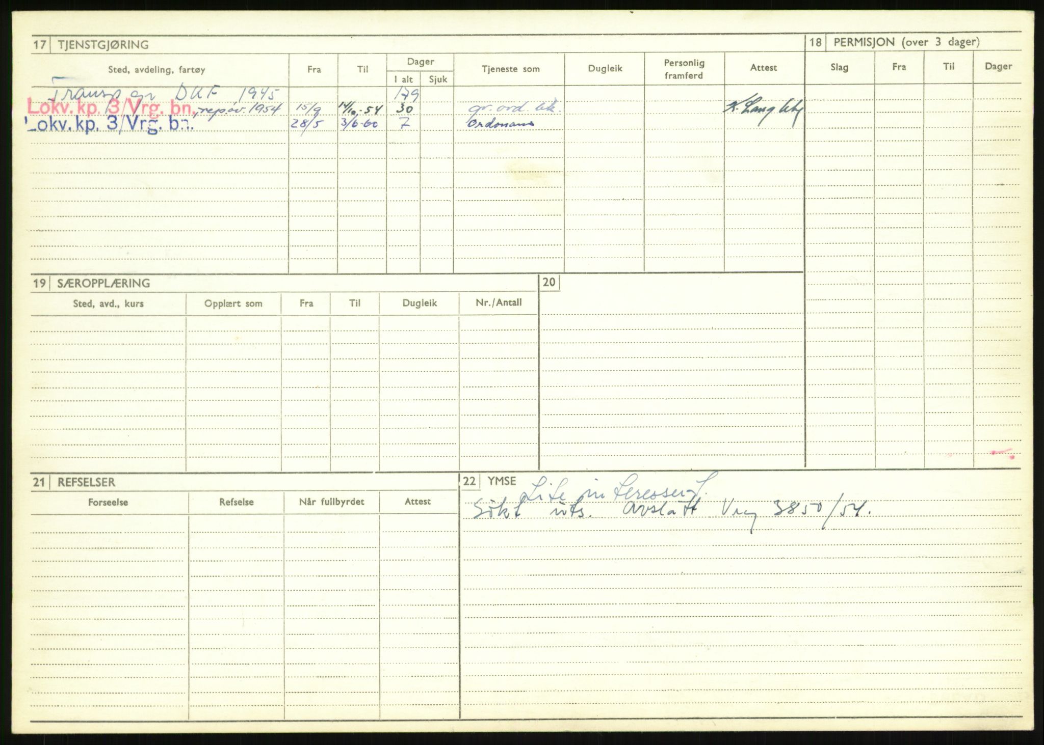 Forsvaret, Varanger bataljon, AV/RA-RAFA-2258/1/D/L0446: Rulleblad for menige født 1917-1919, 1917-1919, s. 29