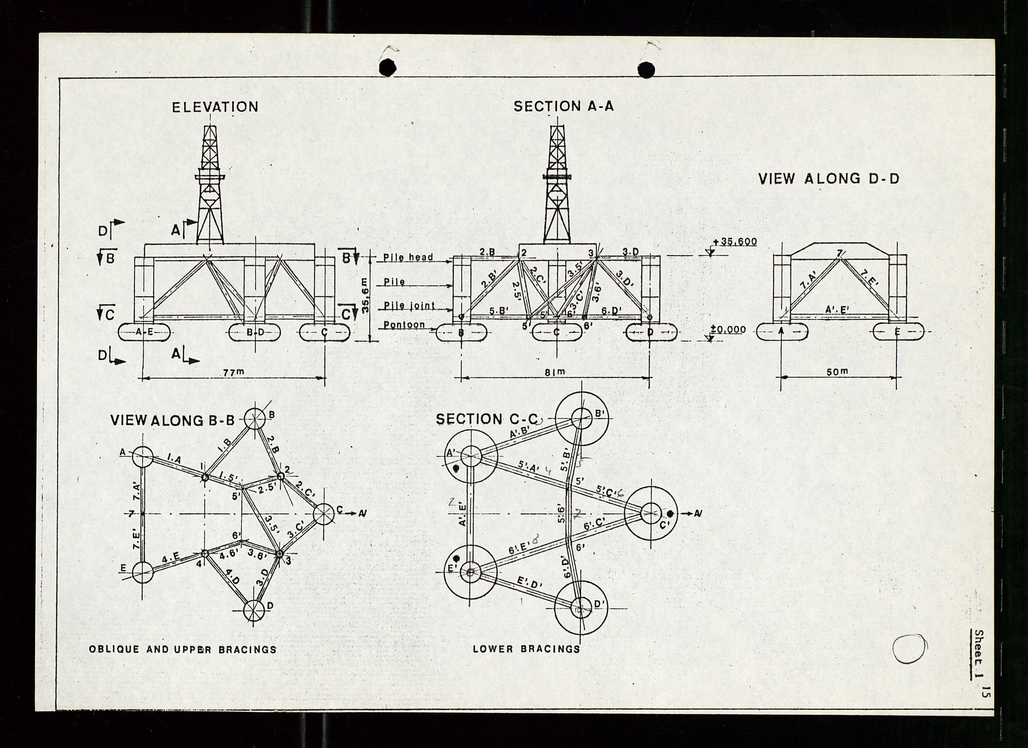 Pa 1503 - Stavanger Drilling AS, AV/SAST-A-101906/Da/L0011: Alexander L. Kielland - Saks- og korrespondansearkiv, 1976-1980, s. 225