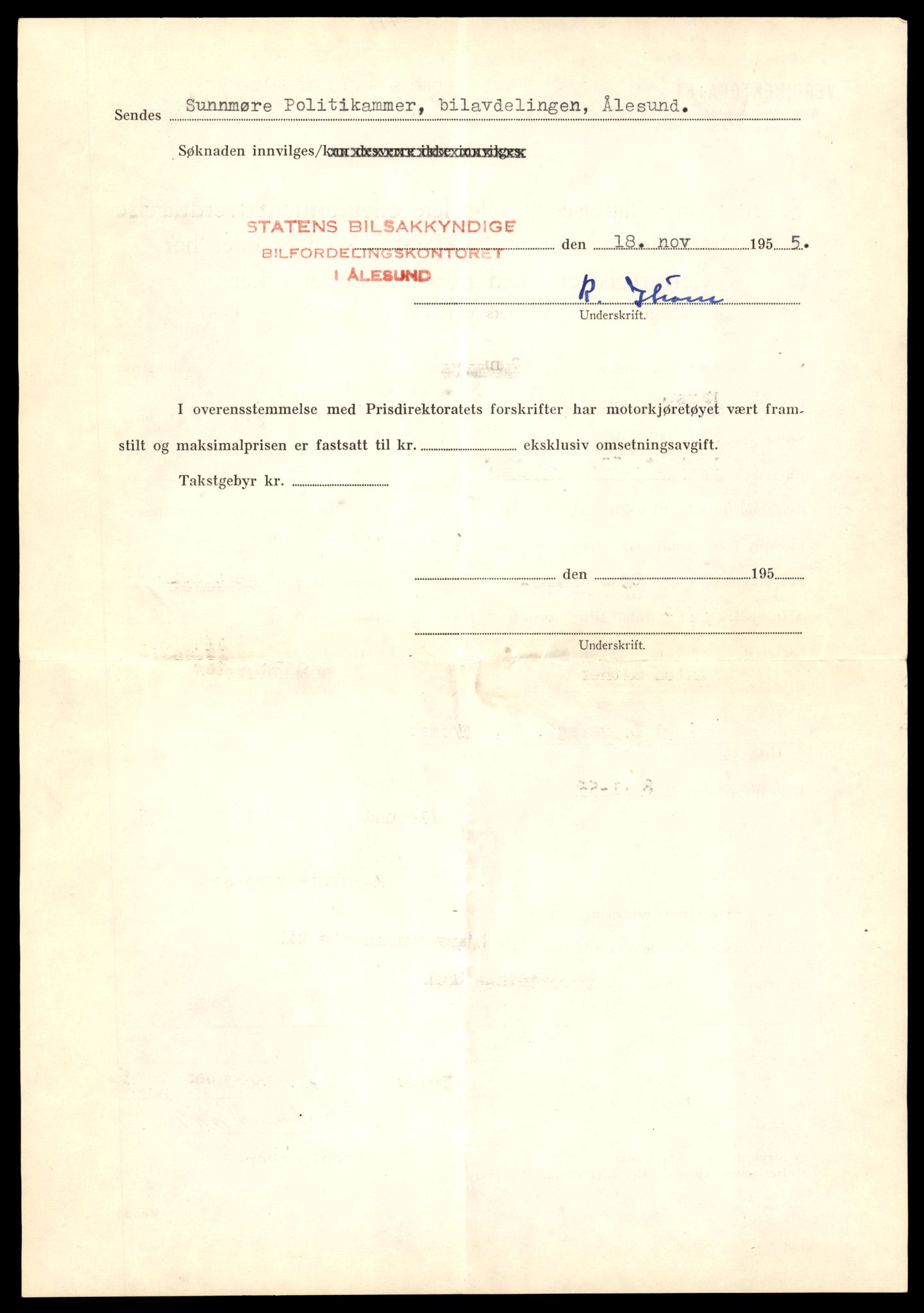 Møre og Romsdal vegkontor - Ålesund trafikkstasjon, AV/SAT-A-4099/F/Fe/L0049: Registreringskort for kjøretøy T 14864 - T 18613, 1927-1998, s. 1292