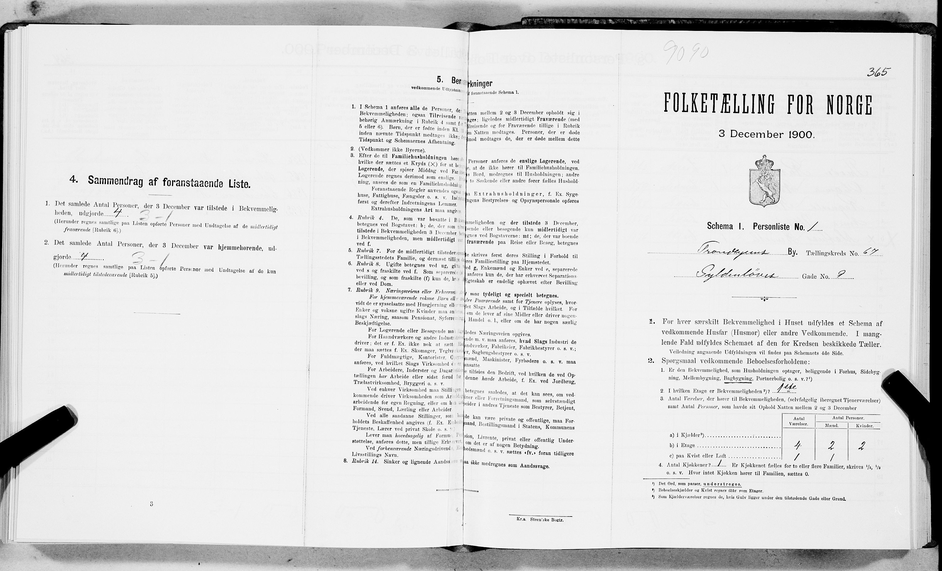 SAT, Folketelling 1900 for 1601 Trondheim kjøpstad, 1900, s. 12139