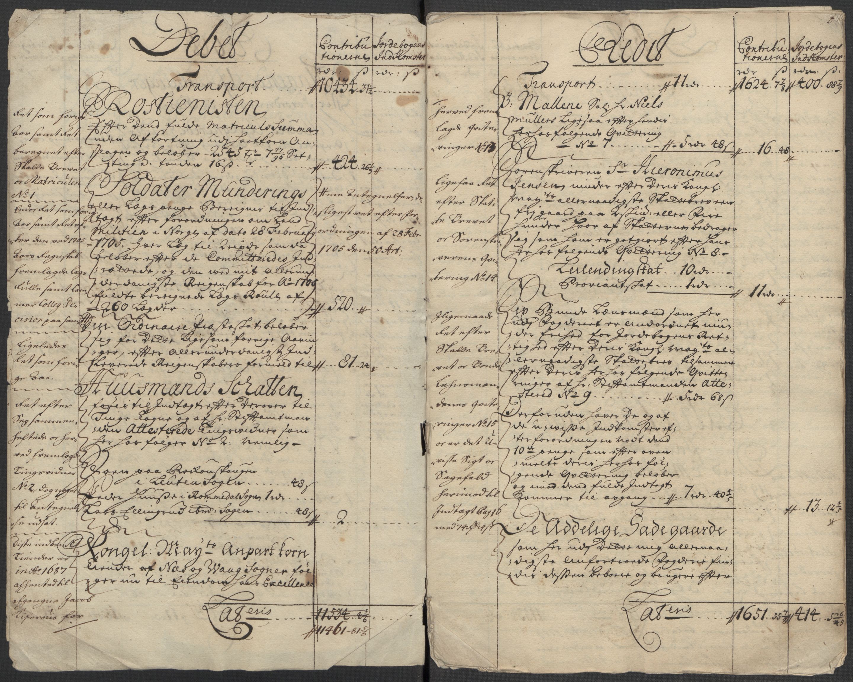 Rentekammeret inntil 1814, Reviderte regnskaper, Fogderegnskap, RA/EA-4092/R16/L1051: Fogderegnskap Hedmark, 1714, s. 5