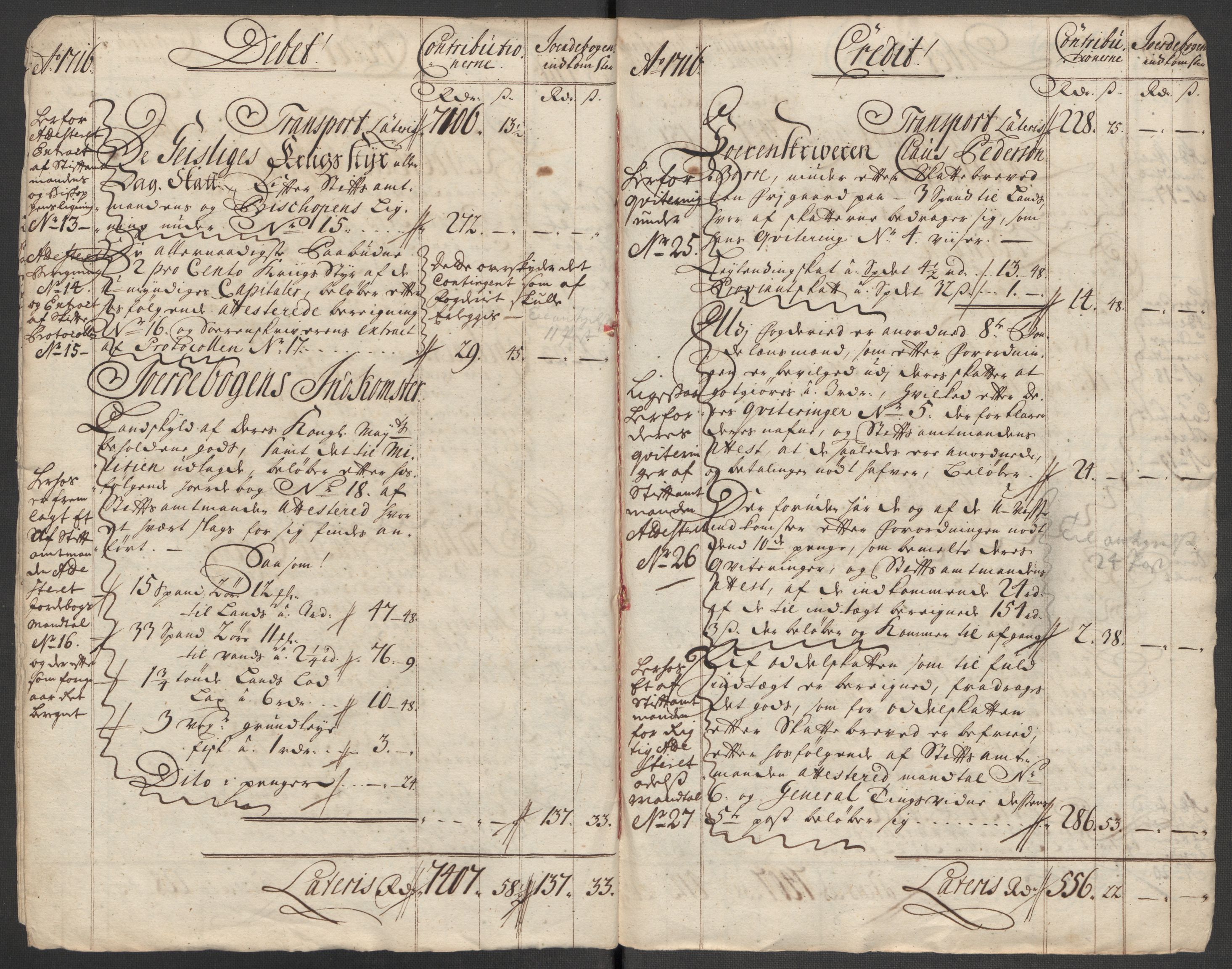 Rentekammeret inntil 1814, Reviderte regnskaper, Fogderegnskap, AV/RA-EA-4092/R57/L3864: Fogderegnskap Fosen, 1716, s. 10