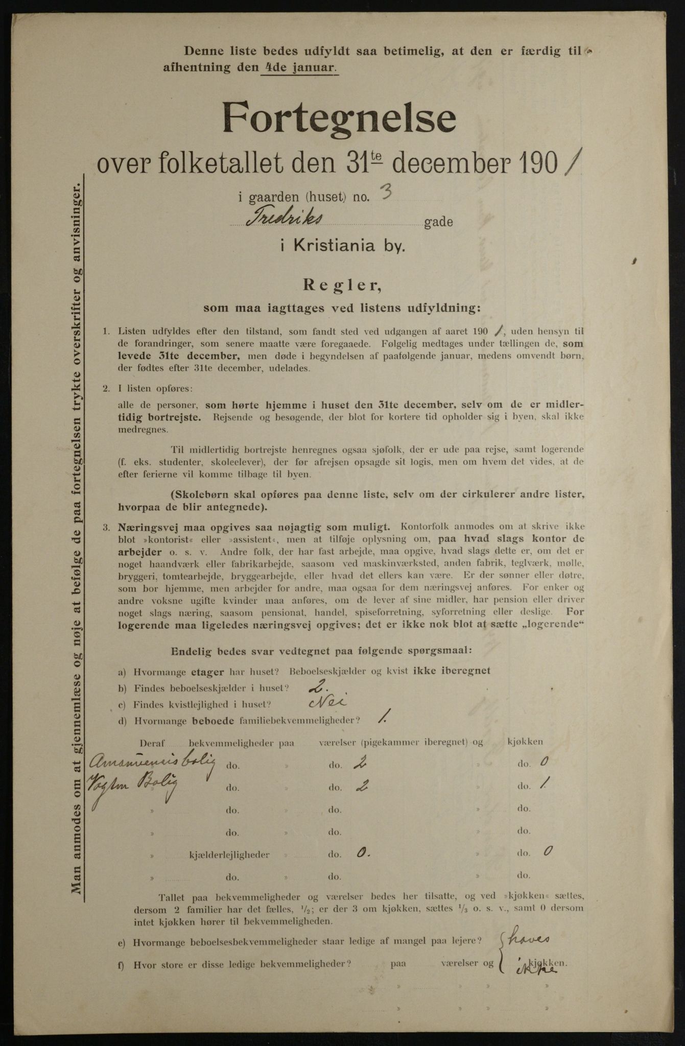 OBA, Kommunal folketelling 31.12.1901 for Kristiania kjøpstad, 1901, s. 4295