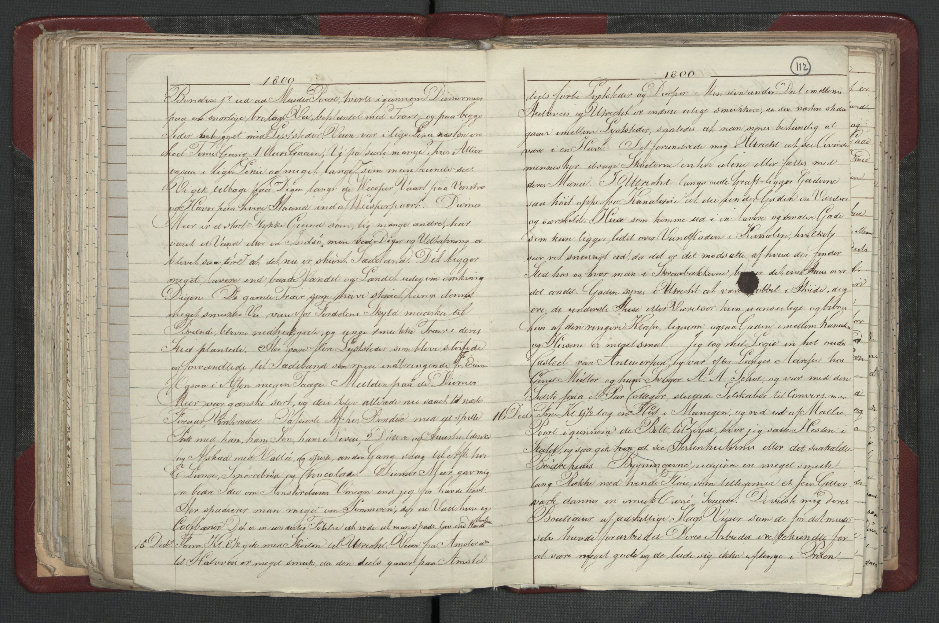 Meltzer, Fredrik, AV/RA-PA-0028/F/L0001: Dagbok for årene 1796-1808, 1811, 1817, 1796-1817, s. 111b-112a